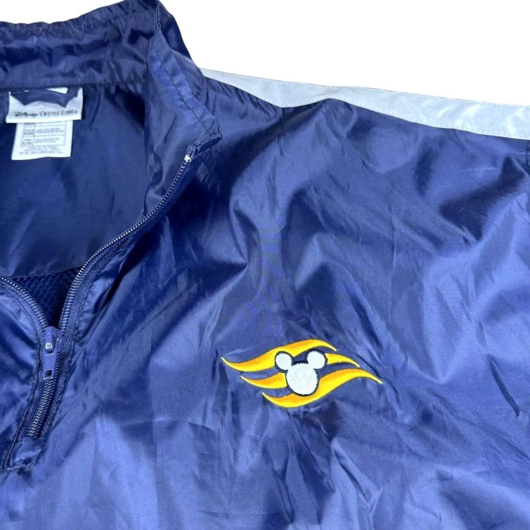 Disney VINTAGE Mickey Mouse Windbreaker Mens XL Jacket Disney Y2K 90s Raincoat Packable Size US XL / EU 56 / 4 - 2 Thumbnail