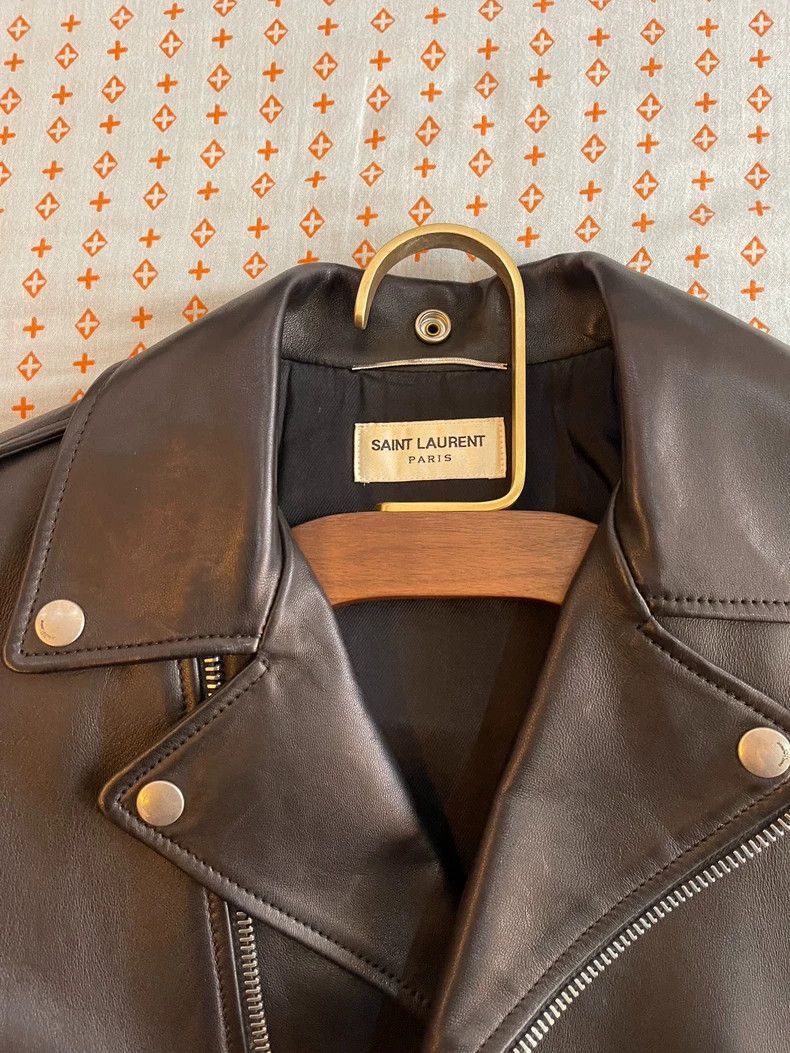 Saint Laurent Paris Saint Laurent Paris L01 leather jacket-2506 Size US S / EU 44-46 / 1 - 3 Thumbnail