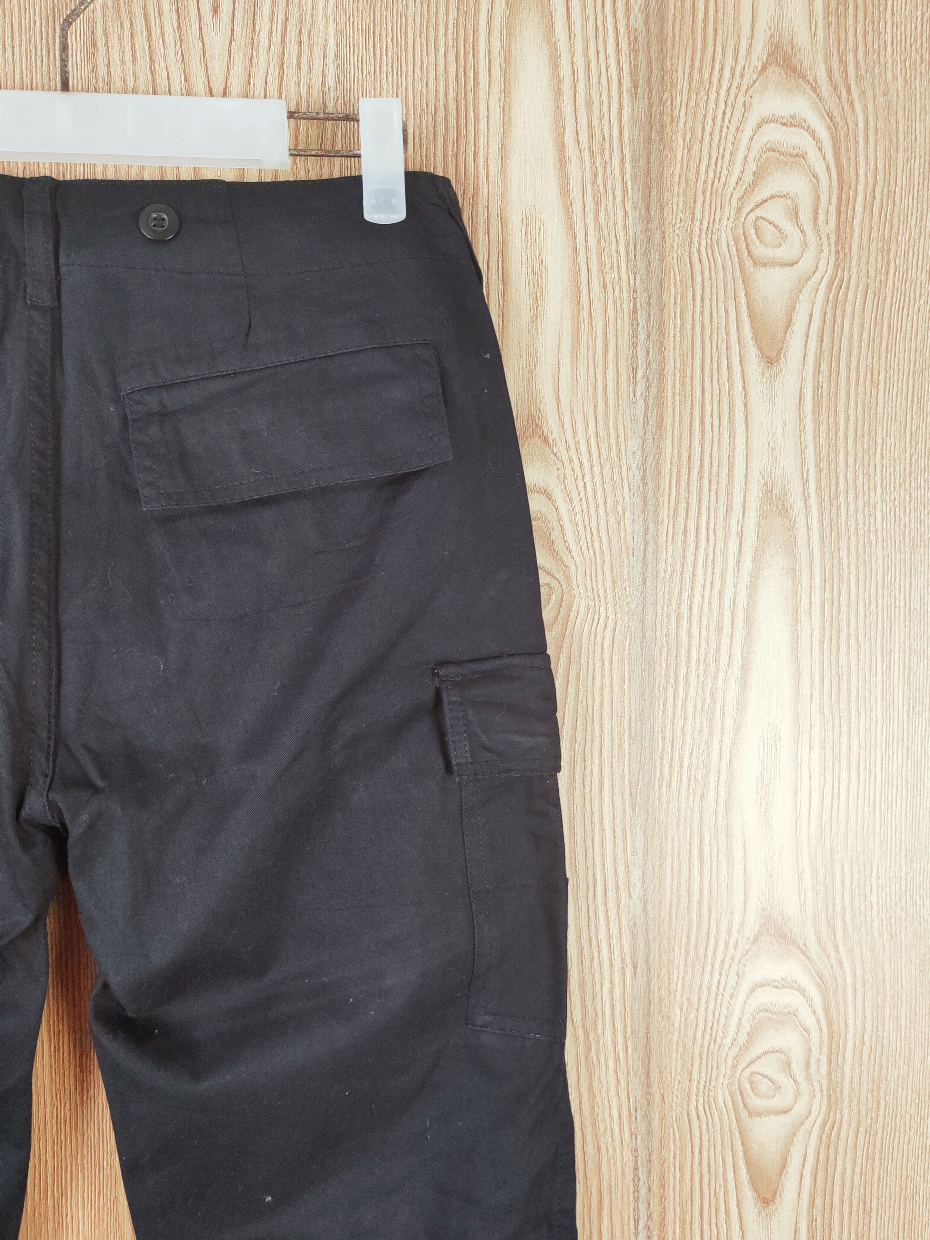 Japanese Brand Japanese Brand Black Multipocket Tactical Cargo Pants #W293 Size US 29 - 11 Thumbnail