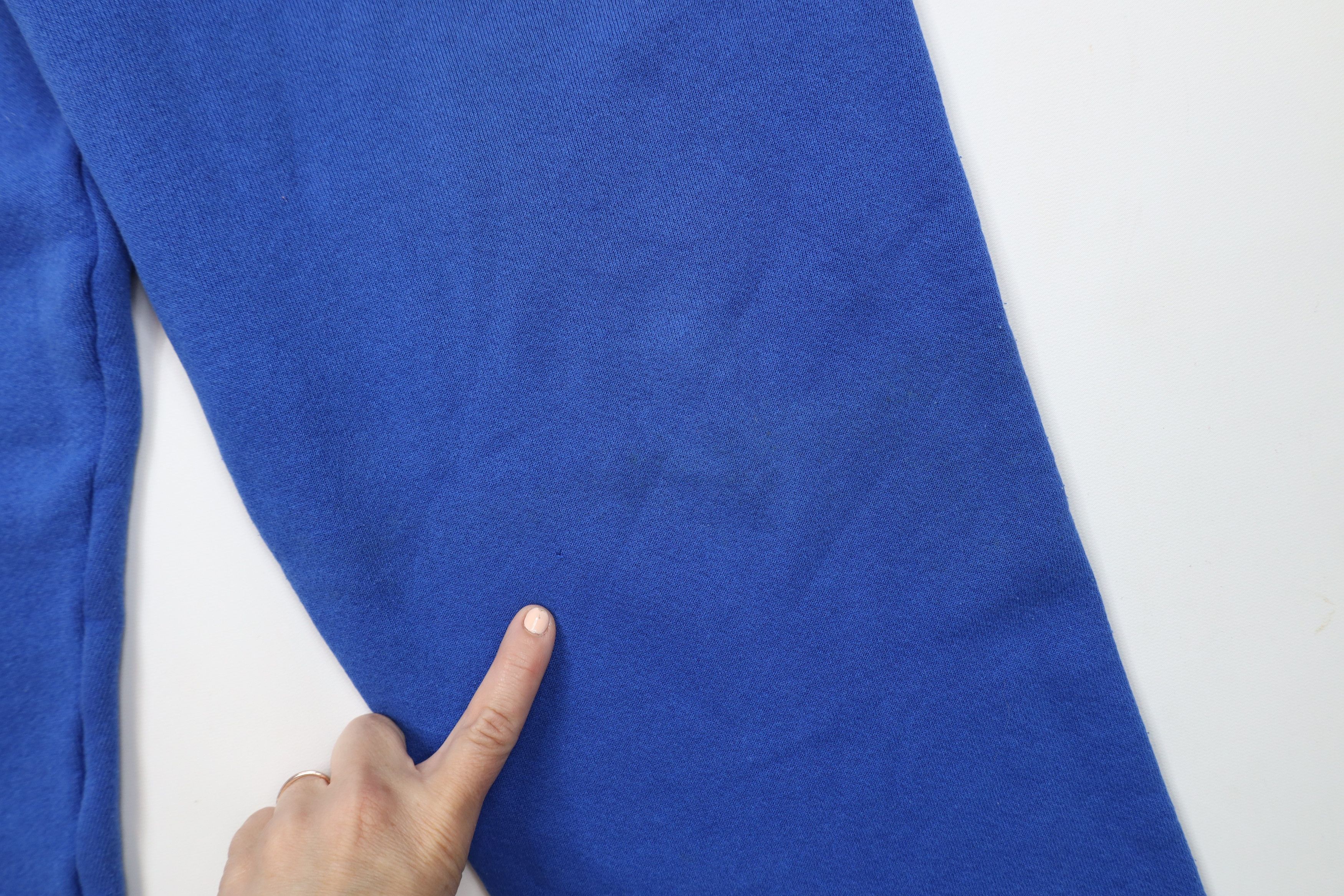 Vintage Vintage 90s Streetwear Cuffed Sweatpants Joggers Blue USA Size US 36 / EU 52 - 5 Thumbnail