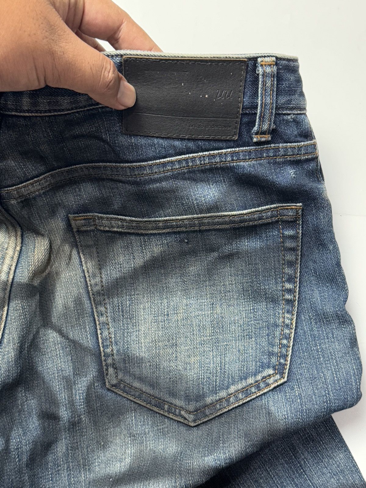 Japanese Brand Undercover Distressed Denim Size US 30 / EU 46 - 10 Thumbnail