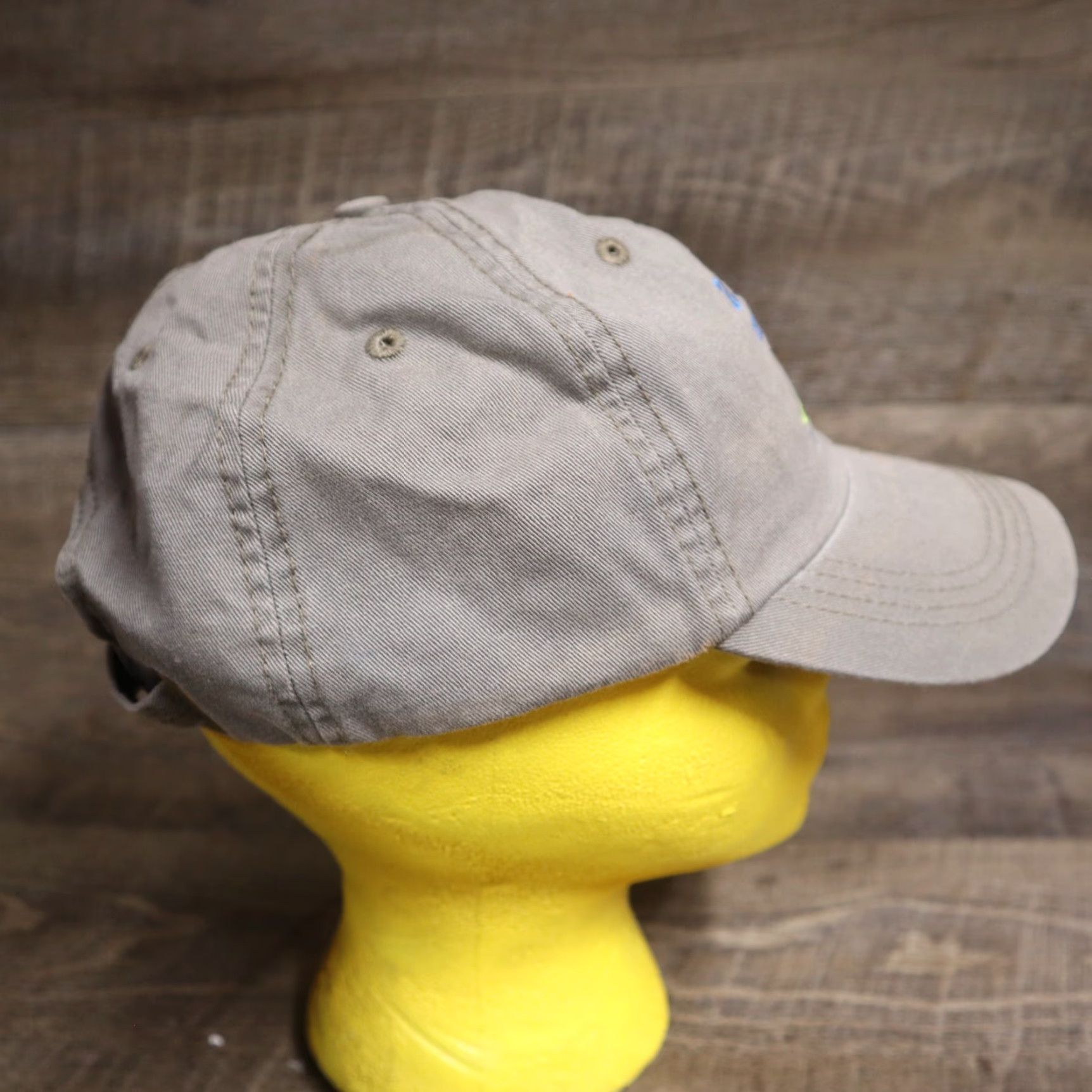 Vintage VINTAGE Afton Mountain Vineyards Gray Cotton Baseball Cap Adjustable Men Size ONE SIZE - 3 Thumbnail