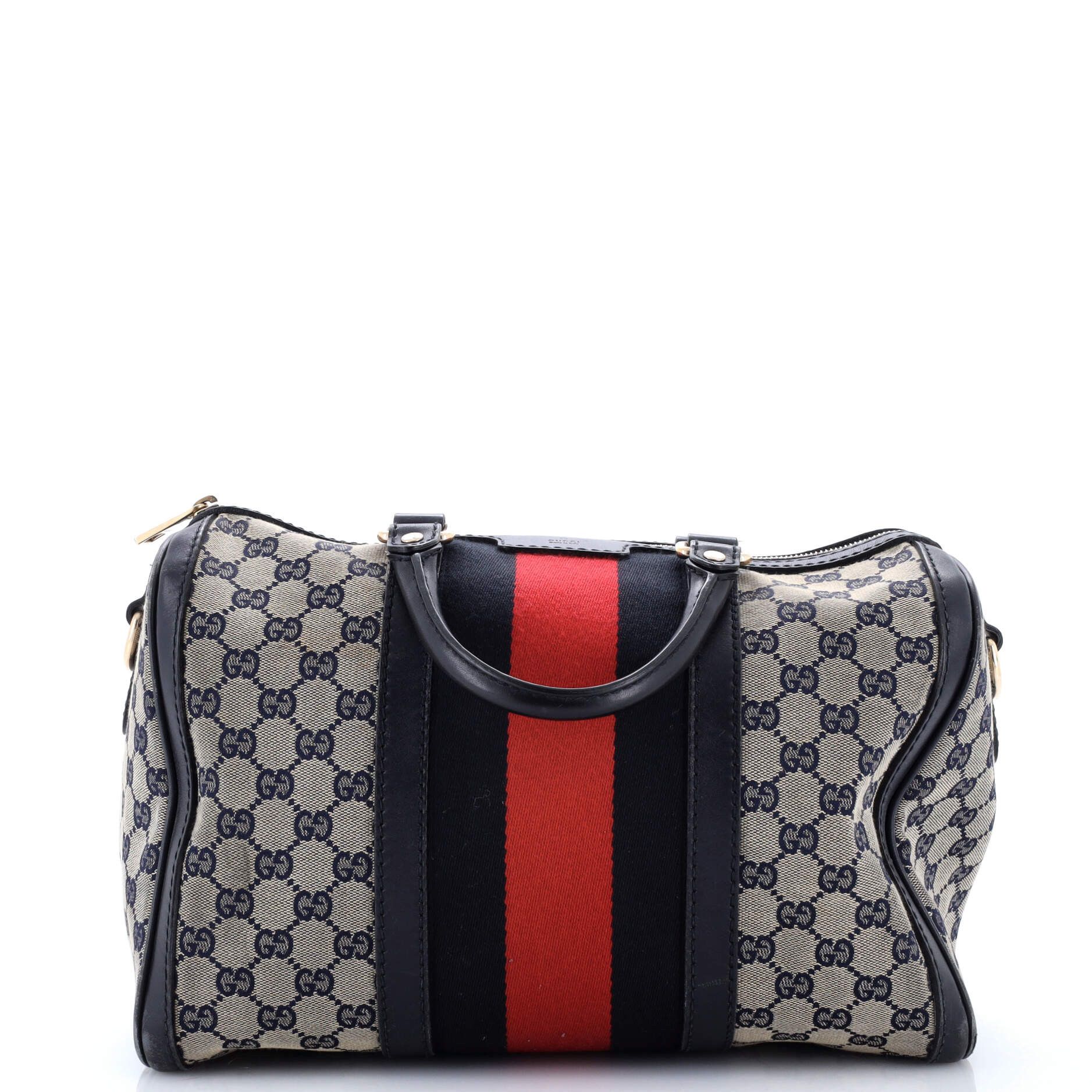 Gucci Vintage Web Boston Bag Size ONE SIZE - 1 Thumbnail