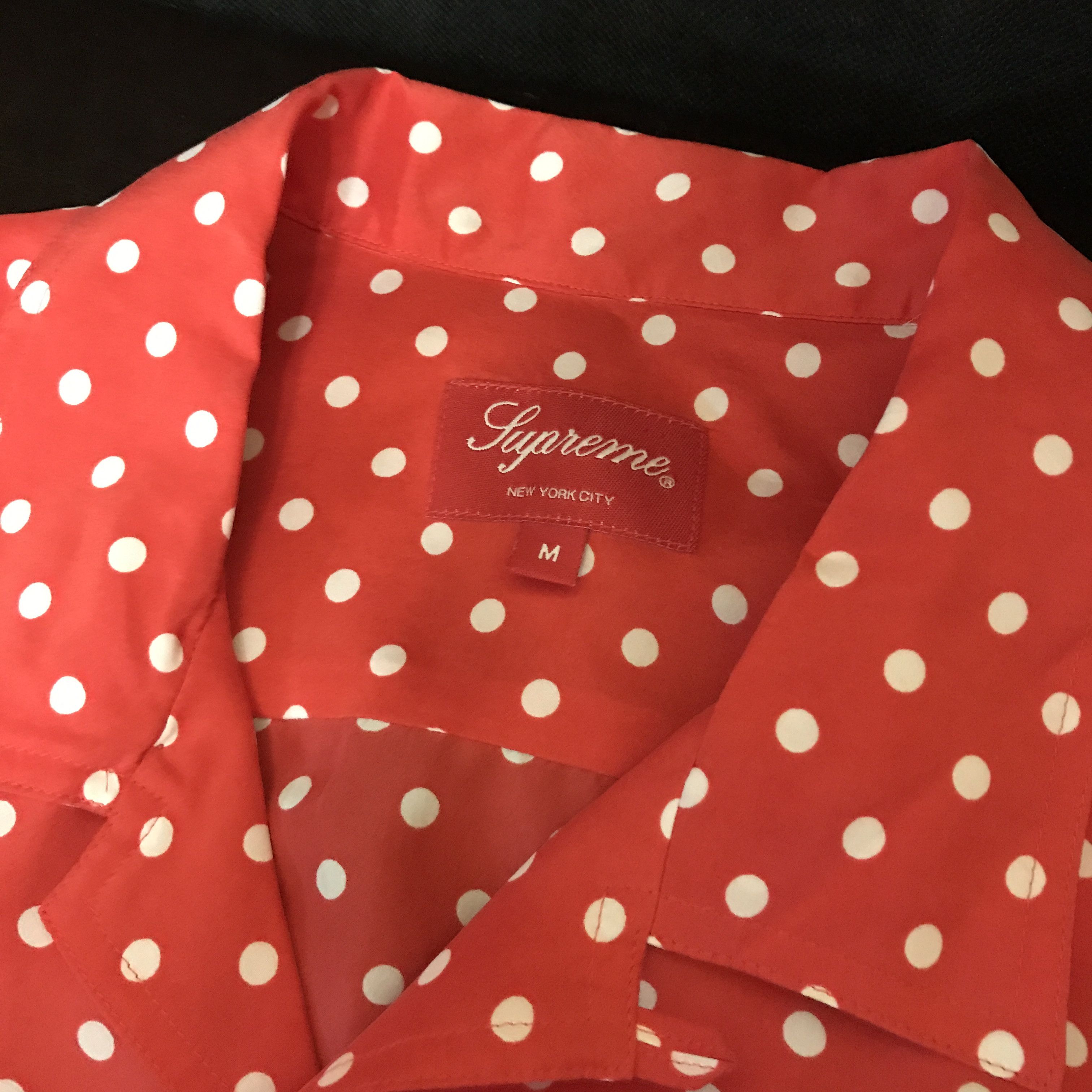 Supreme SS16 polka dot shirt Size US M / EU 48-50 / 2 - 2 Thumbnail