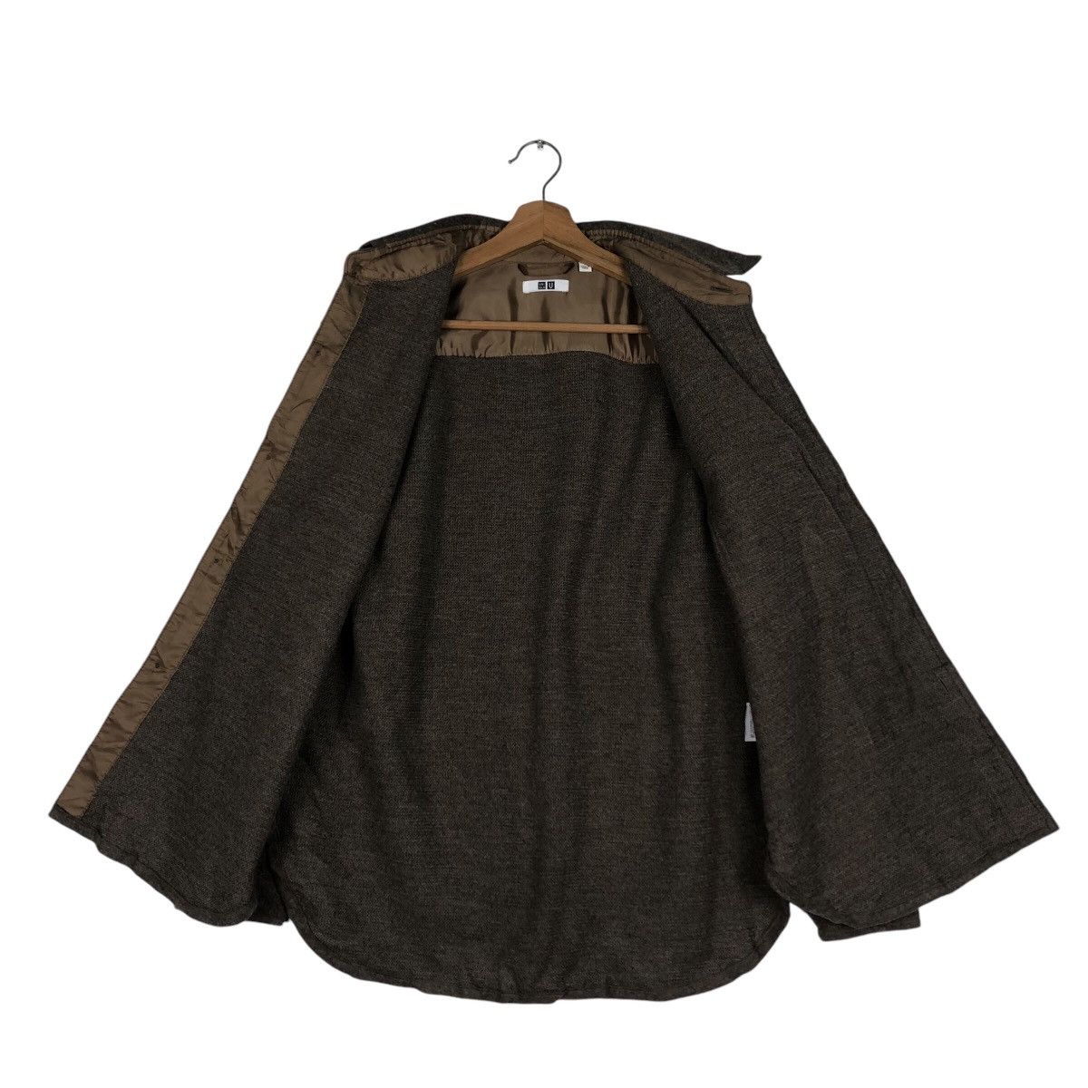 Uniqlo 📌Vintage Wool Shirt Jacket Button Uniqlo Size US S / EU 44-46 / 1 - 14 Thumbnail