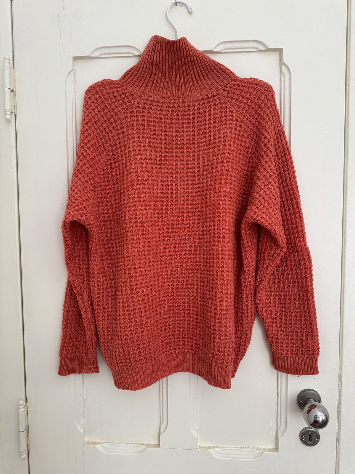 Won Hundred Won Hundred Inguna Chunky Sweater In Roll Neck Flame Orange Size S / US 4 / IT 40 - 6 Thumbnail