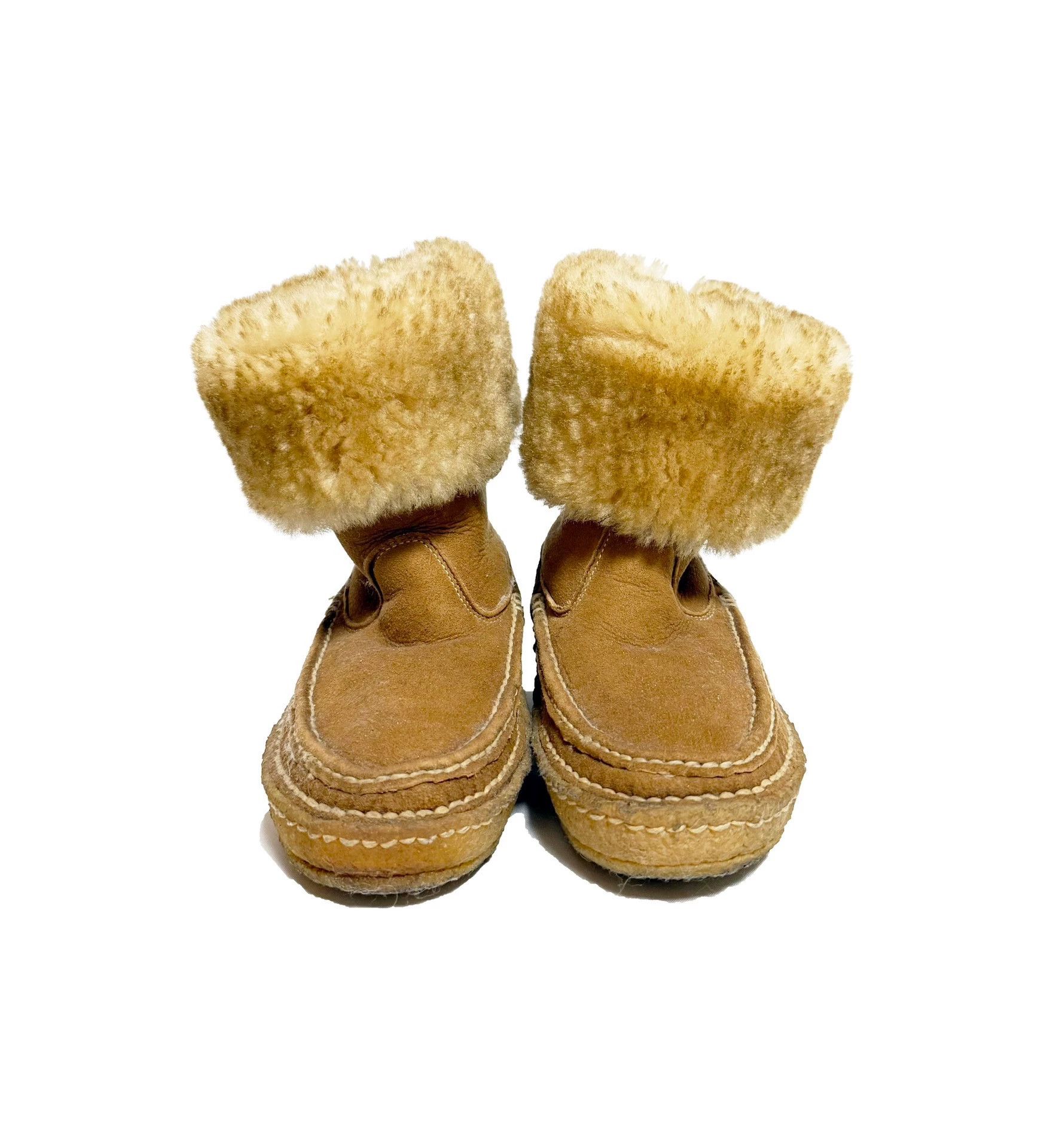 Visvim Visvim 09AW Gridwood Moc Toe-Folk wmns sand 6 Size US 5.5 / IT 35.5 - 3 Thumbnail