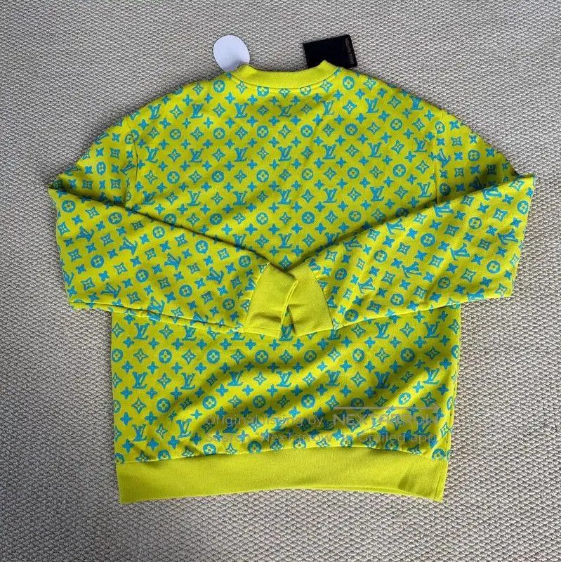Louis Vuitton Louis Vuitton Yellow Cotton Sweatshirt for Women . Size M / US 6-8 / IT 42-44 - 2 Thumbnail
