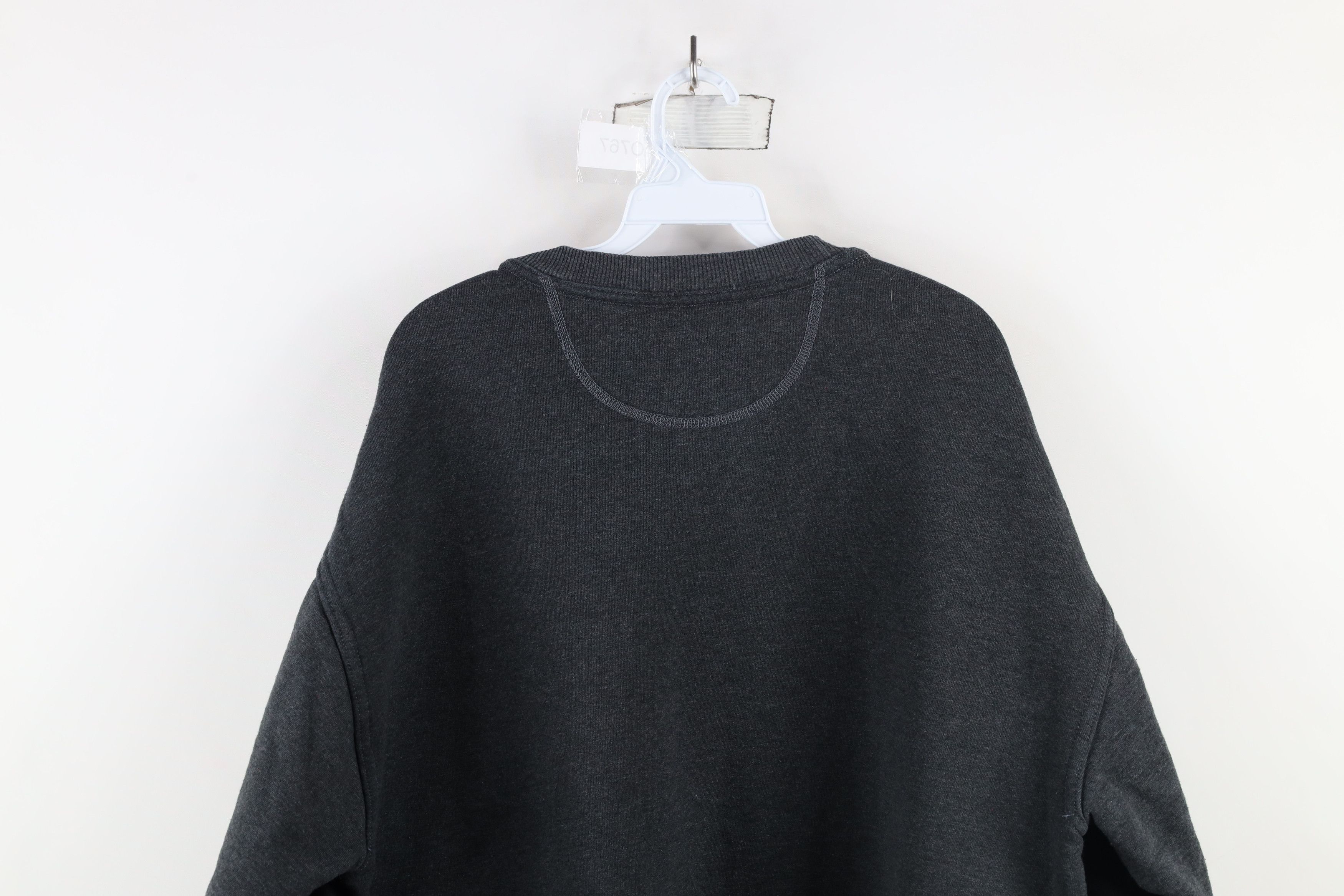 Russell Athletic × Vintage Vintage 90s Russell Athletic Heavy Sweatshirt Charcoal Gray Size US XL / EU 56 / 4 - 8 Thumbnail