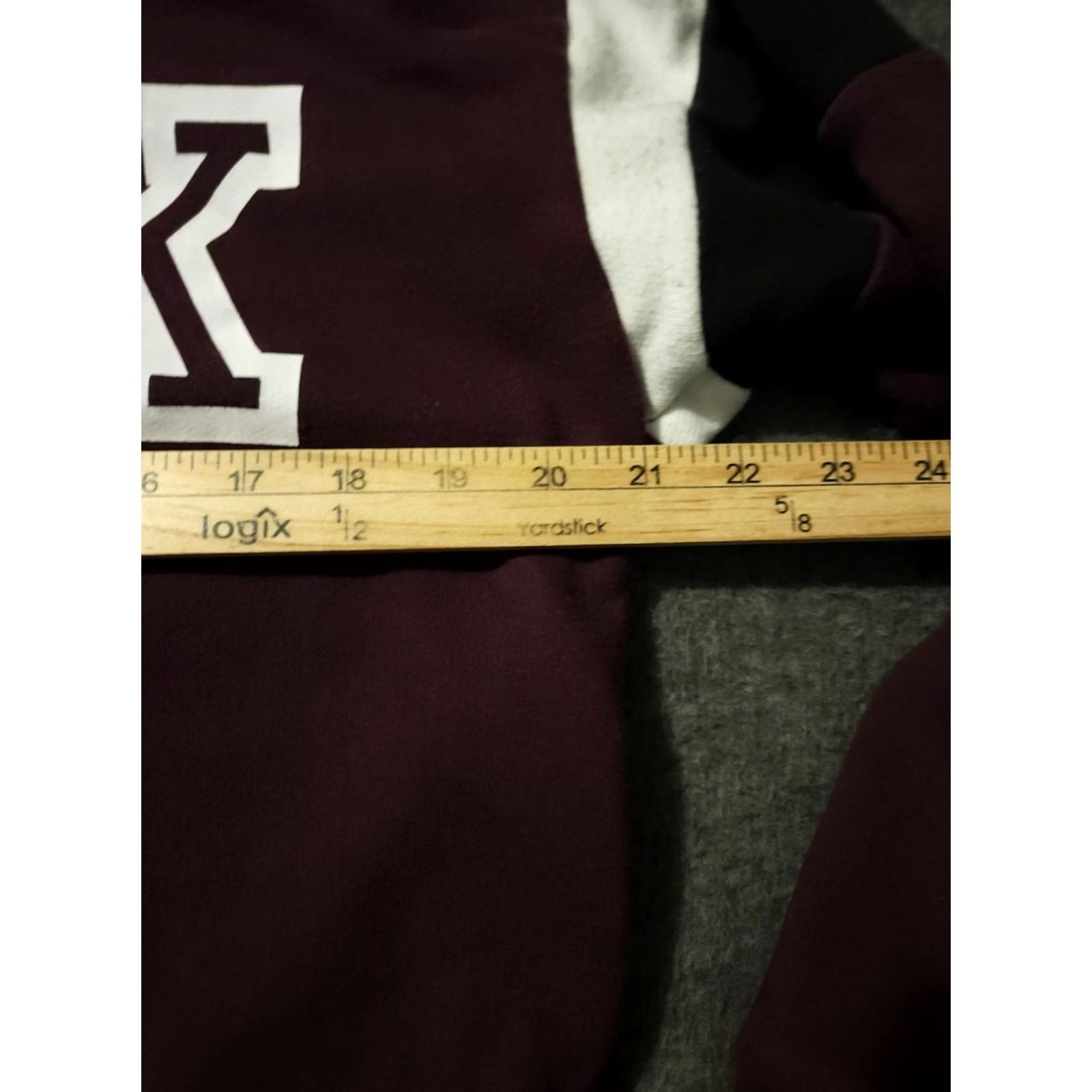 Victoria's Secret VINTAGE Victoria's Secret PINK Sweatshirt Women Medium Burgundy Mock Neck Pullover Logo Love Activewear US Made Vietnam Size M / US 6-8 / IT 42-44 - 3 Thumbnail
