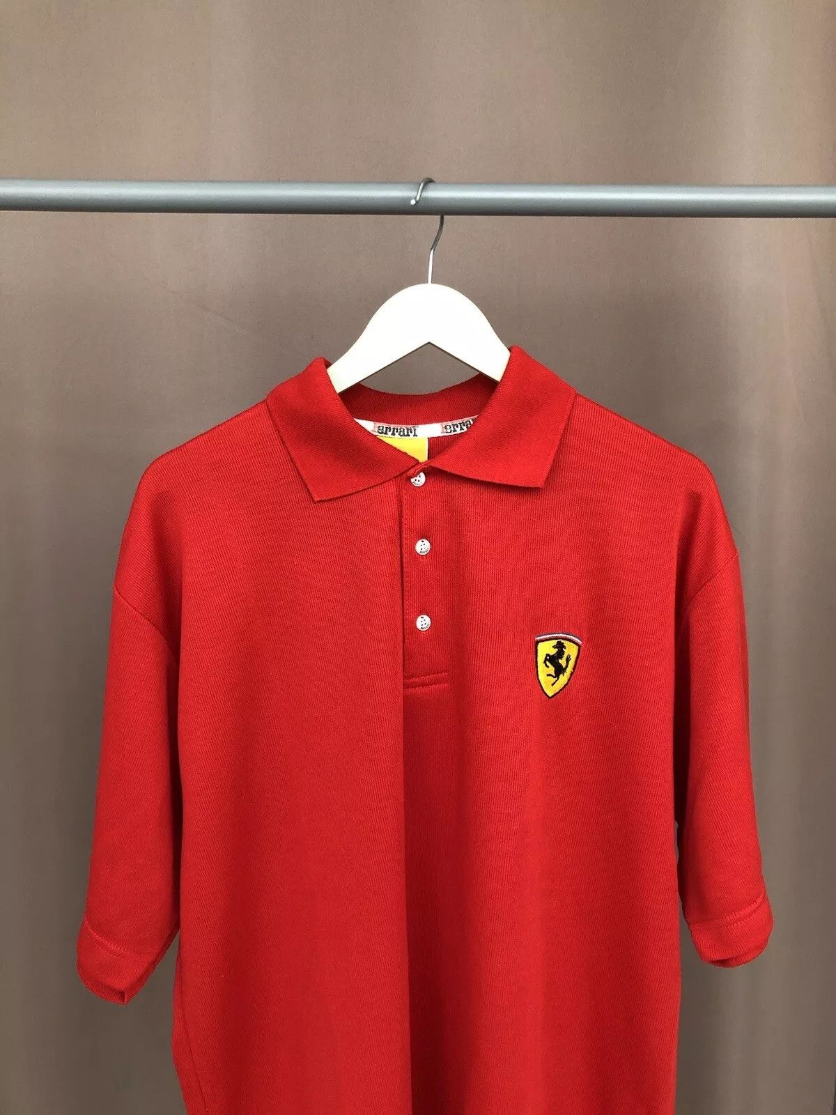 Ferrari F-1 Ferrari Racing 1996 Polo Shirt Mens Size L Vintage Size US L / EU 52-54 / 3 - 2 Thumbnail