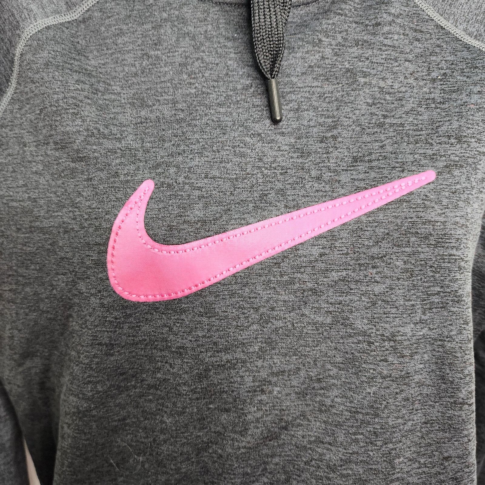 Nike Nike Therma Fit Gray & Purple Hooded Pull Over Sweatshirt M Size M / US 6-8 / IT 42-44 - 9 Thumbnail