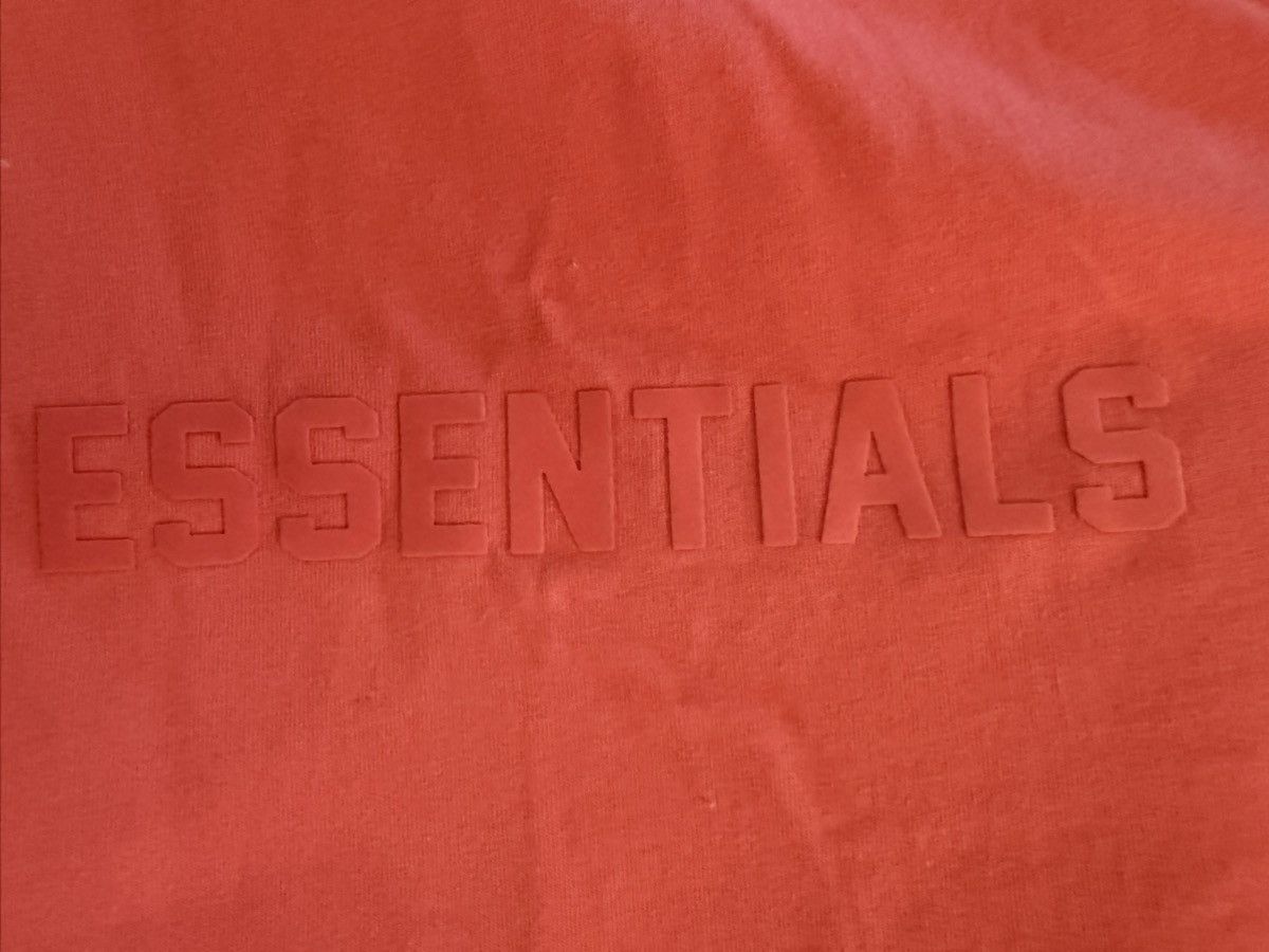 Fear of God Fear Of God Essentials FOG s/s tee tshirt Coral Large NEW! Size US L / EU 52-54 / 3 - 4 Thumbnail