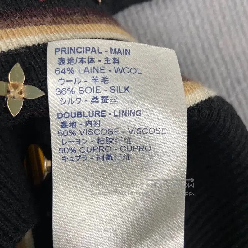 Louis Vuitton Louis Vuitton Black Wool Knitted Women's Vest . Size S / US 4 / IT 40 - 6 Thumbnail