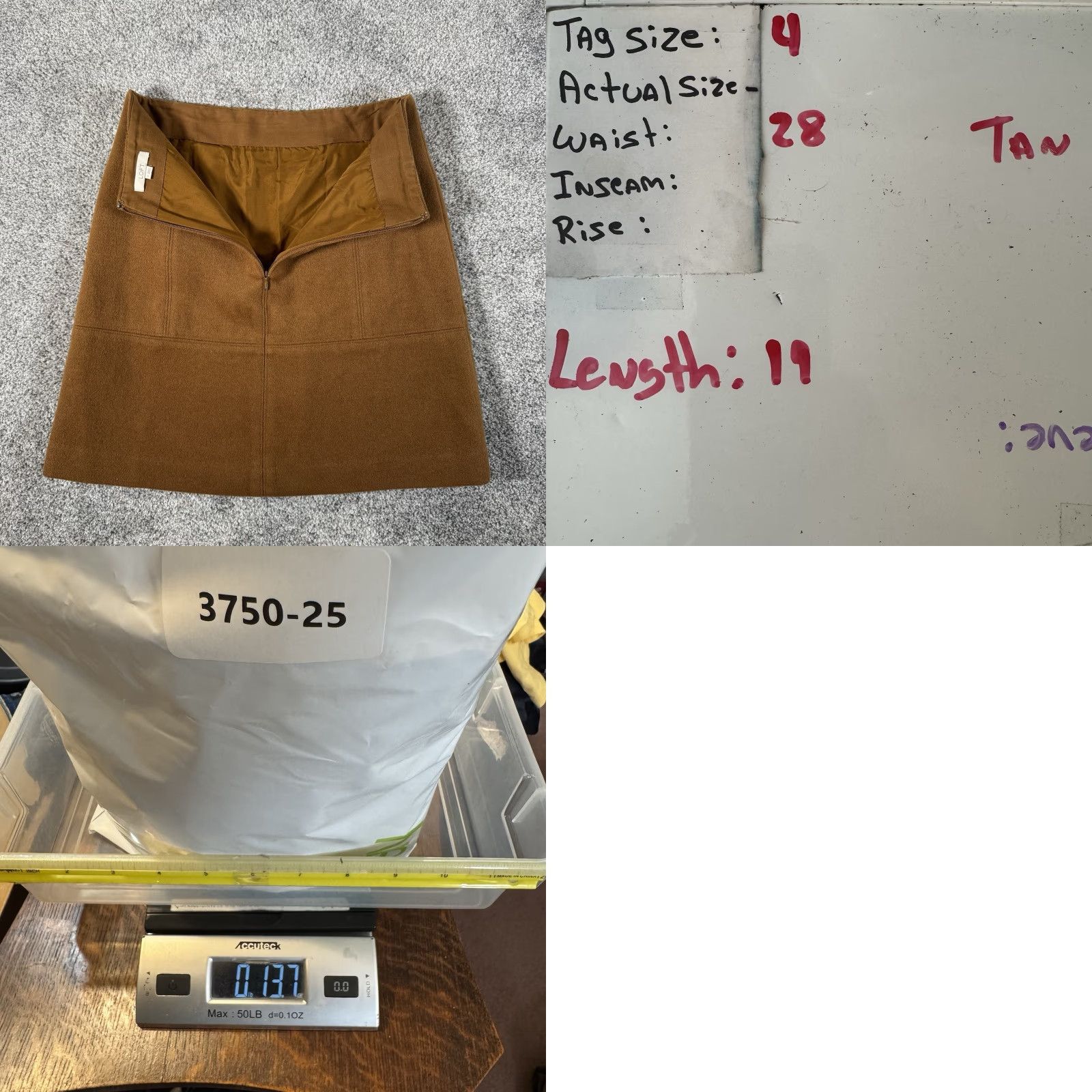 Loft VINTAGE Loft Mini Skirt Women 4 Brown Wool Blend Pockets Short Office Chic Preppy Classic – Y2K Size 27" / US 4 / IT 40 - 9 Thumbnail