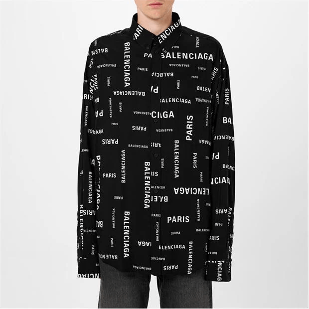 Japanese Brand Paris Logo Shirt Size US M / EU 48-50 / 2 - 5 Thumbnail