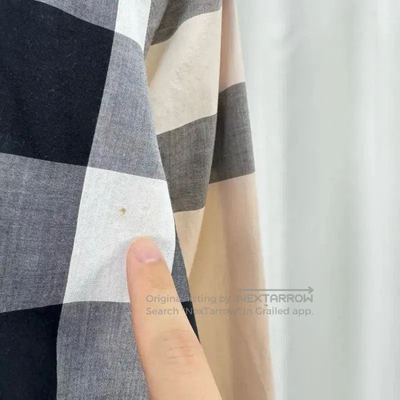 Burberry Burberry Long Sleeve Checkered Shirt in Khaki. Size S / US 4 / IT 40 - 5 Thumbnail