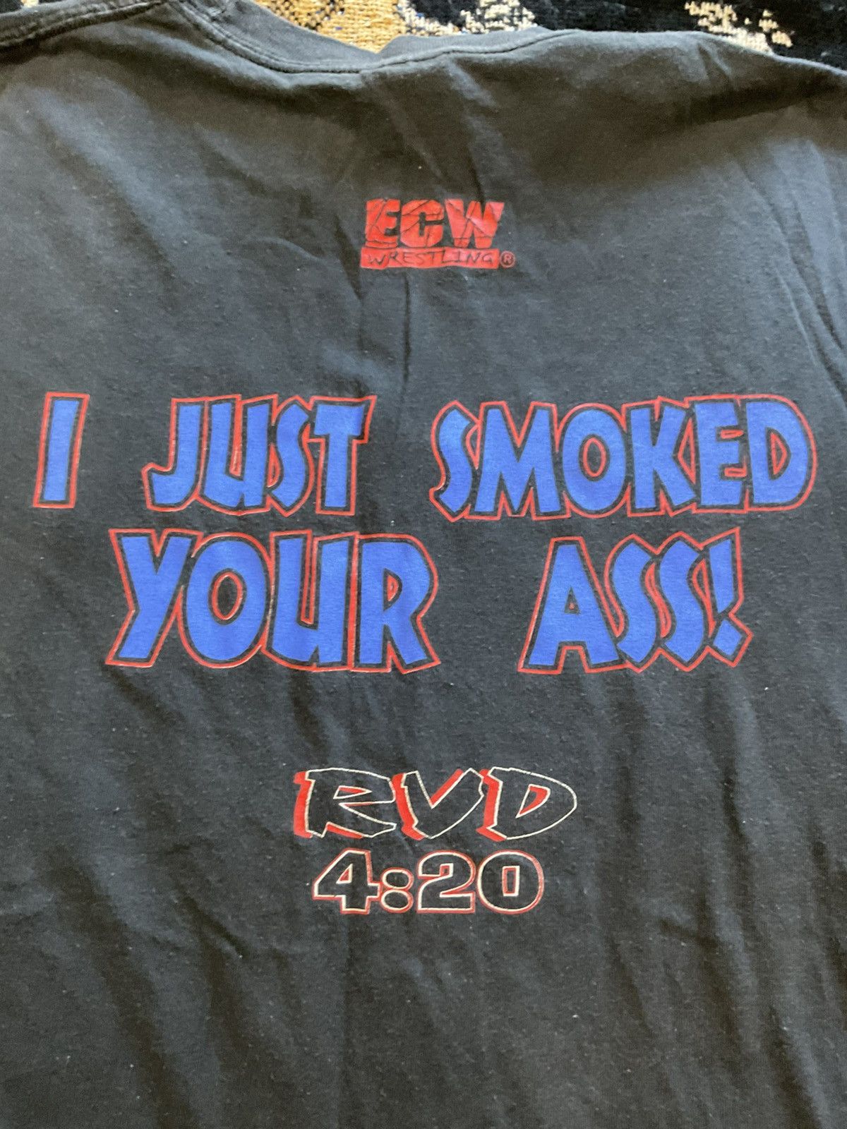 Vintage Vintage rvd ecw shirt xl Size US XL / EU 56 / 4 - 5 Thumbnail