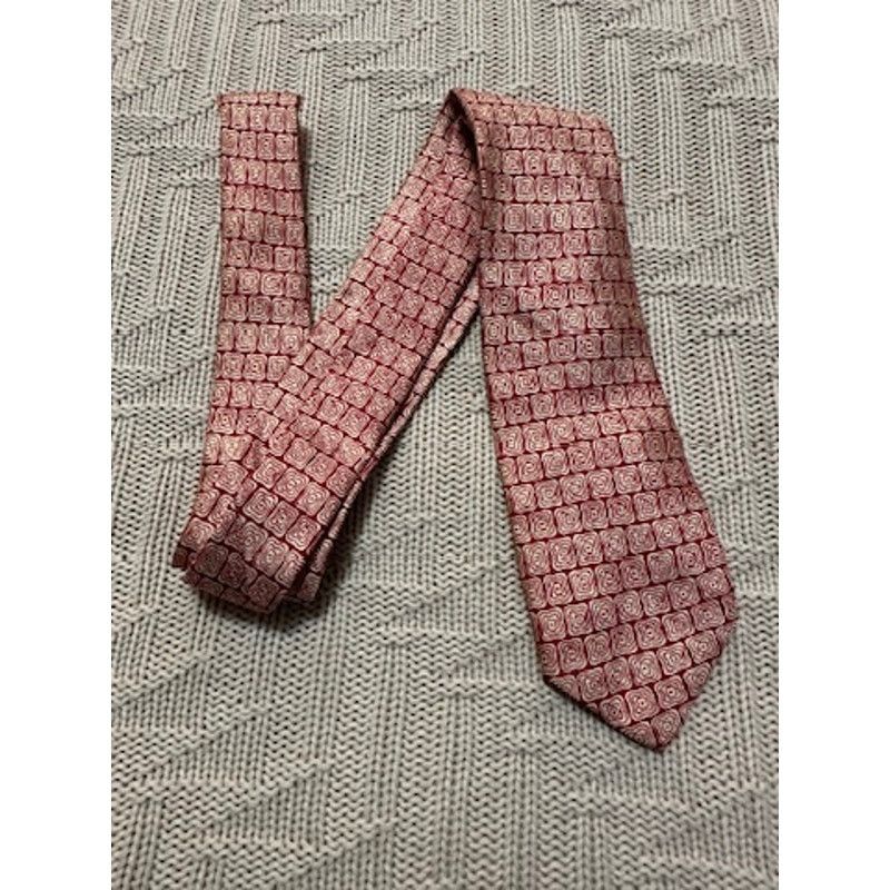 Other Vintage 60s Bronzini red abstract silk tie Size ONE SIZE - 1 Thumbnail
