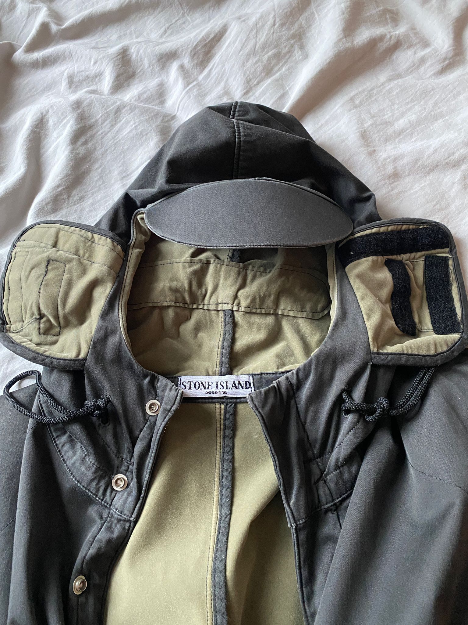 Stone Island STONE ISLAND F/W 2005 Raso Floccato ‘Riot Mask’ Jacket Size US M / EU 48-50 / 2 - 6 Thumbnail