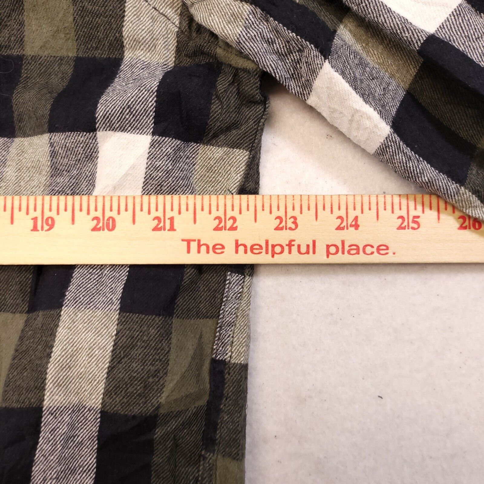 Old Navy Old Navy GIngham Flannel Shirt Mens Size XL Green Black Size US XL / EU 56 / 4 - 9 Thumbnail