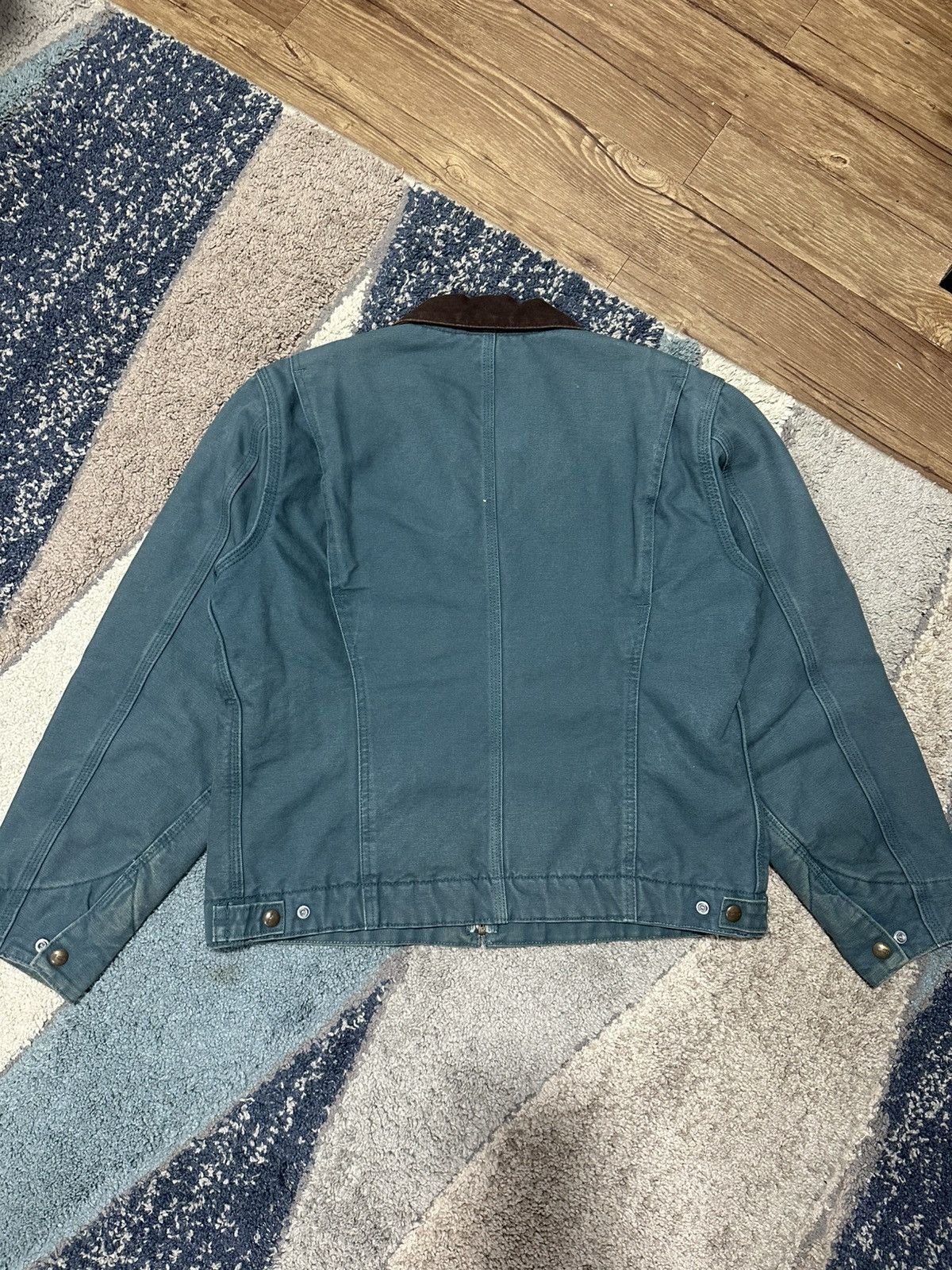 Carhartt Carhartt Detroit Jacket, WJ097 DTL (DARK TEAL) Size US M / EU 48-50 / 2 - 2 Thumbnail