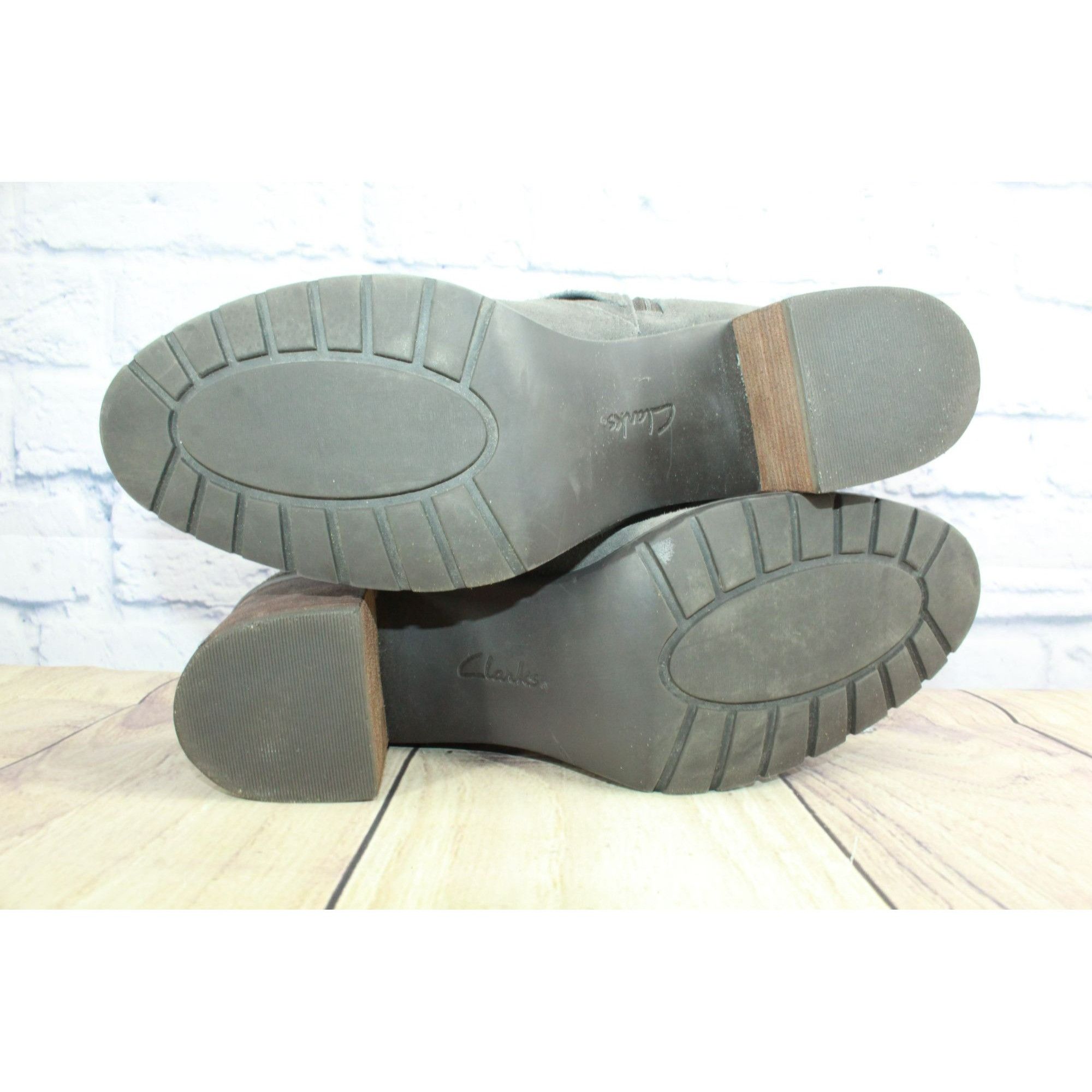 Clarks Clarks Doris Women's Pull On Ankle Heel Booties Size US 11 / IT 41 - 9 Thumbnail