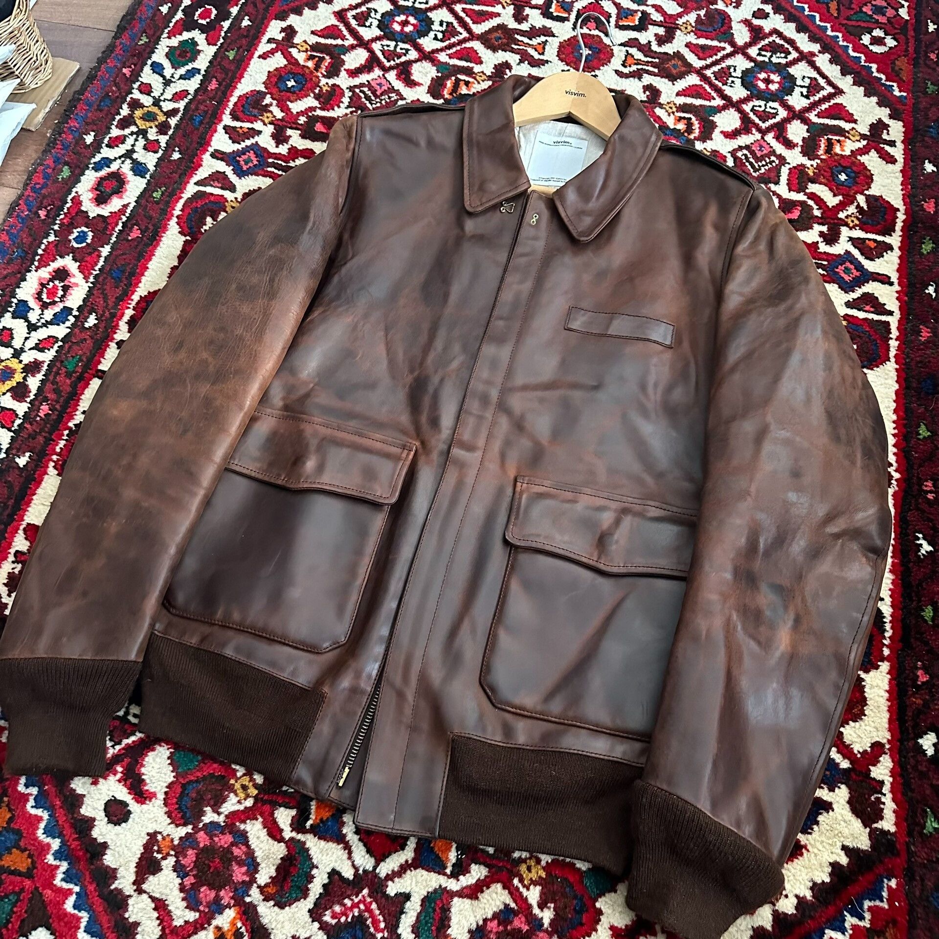 Visvim VISVIM ELMENDORF ITALIA Leather Jacket Size US M / EU 48-50 / 2 - 4 Thumbnail