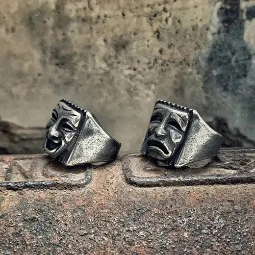 Japanese Brand × Vintage Mask Ring Size 7 8 9 10 11 Size ONE SIZE - 3 Thumbnail