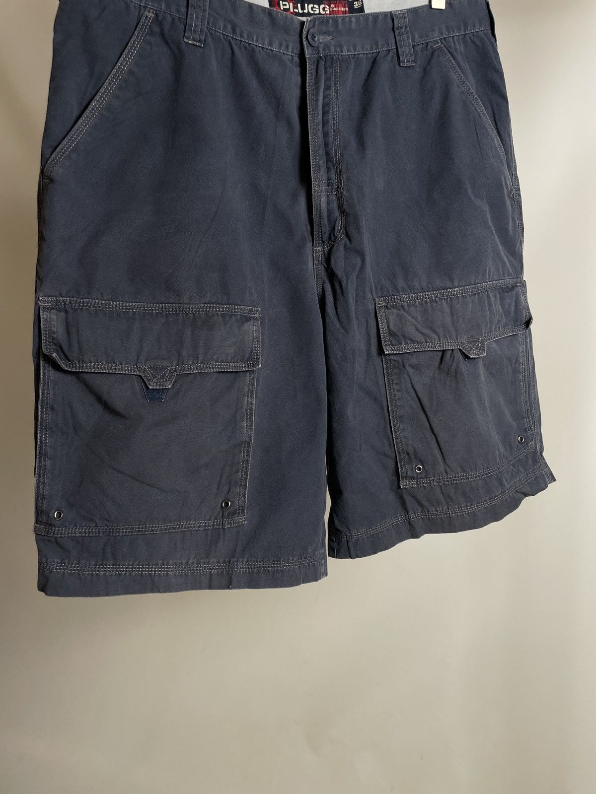Supreme Plugg New York 🚨 Vintage hip hop loose fit carpenter shorts Size US 36 / EU 52 - 7 Thumbnail