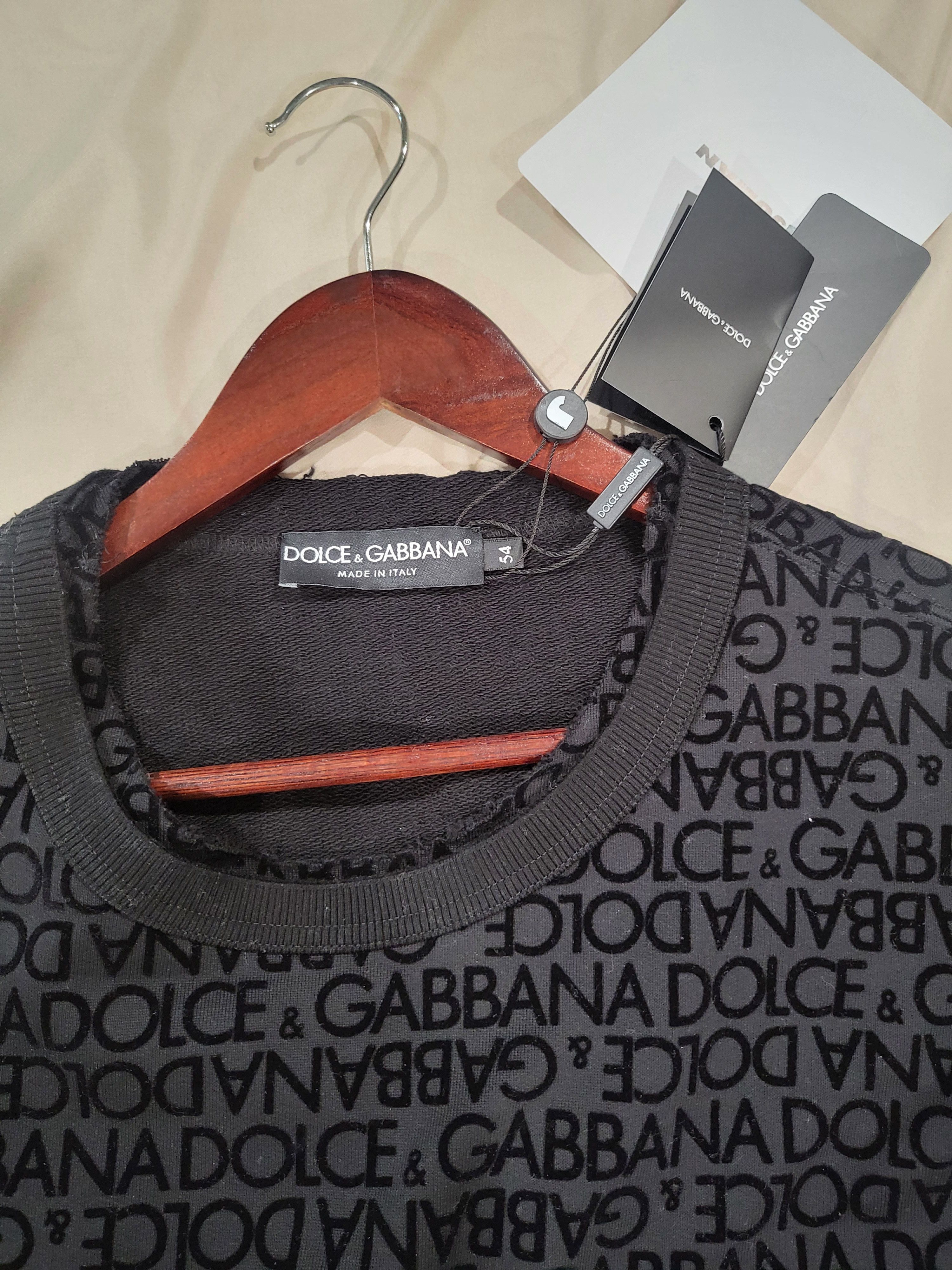 Dolce & Gabbana Dolce & Gabbana Logo Sweater Size US L / EU 52-54 / 3 - 3 Thumbnail