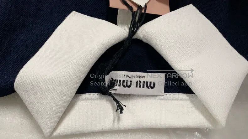 Miu Miu Miu Miu Size S Women's short sleeve Polo shirt Size S / US 4 / IT 40 - 3 Thumbnail