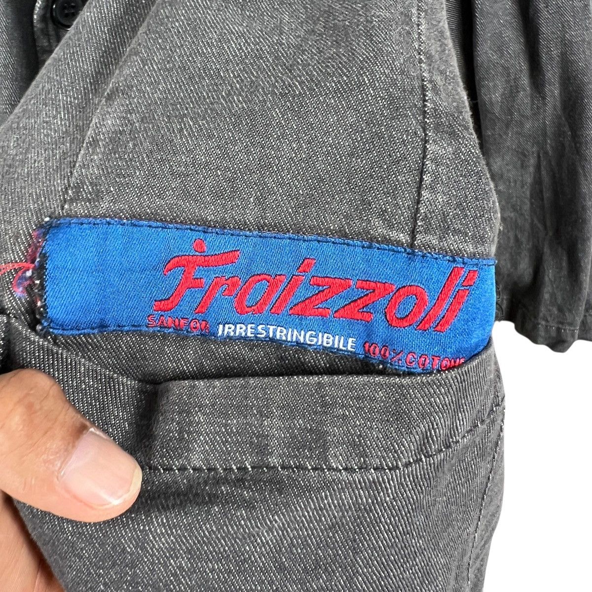 Vintage 🔥 Vintage Fraizzoli Milano Work Chore Jacket Made In Italy Size US M / EU 48-50 / 2 - 10 Thumbnail