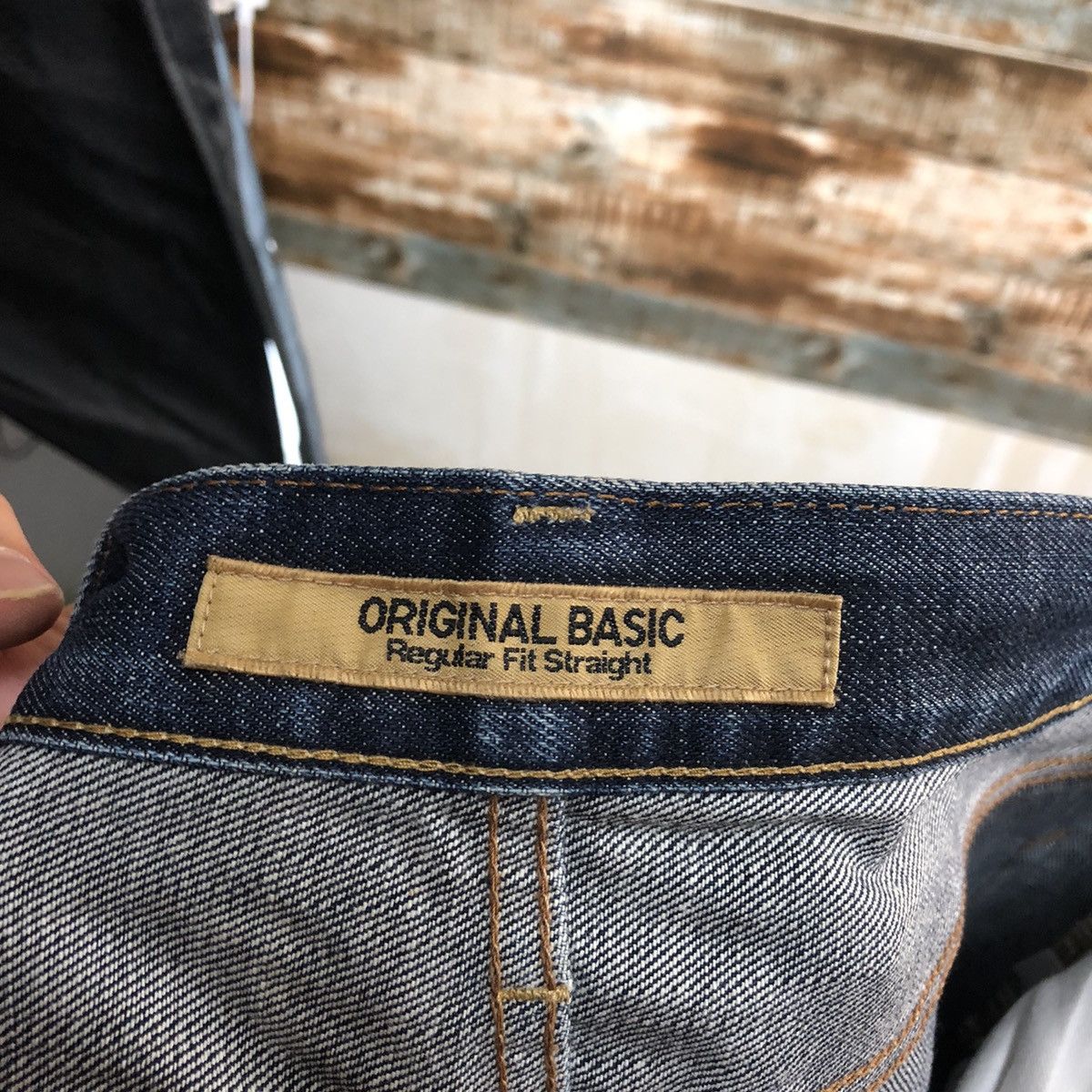 Japanese Brand Uniqlo Blue vintage Denim Pants #A1412 Size US 34 / EU 50 - 20 Thumbnail