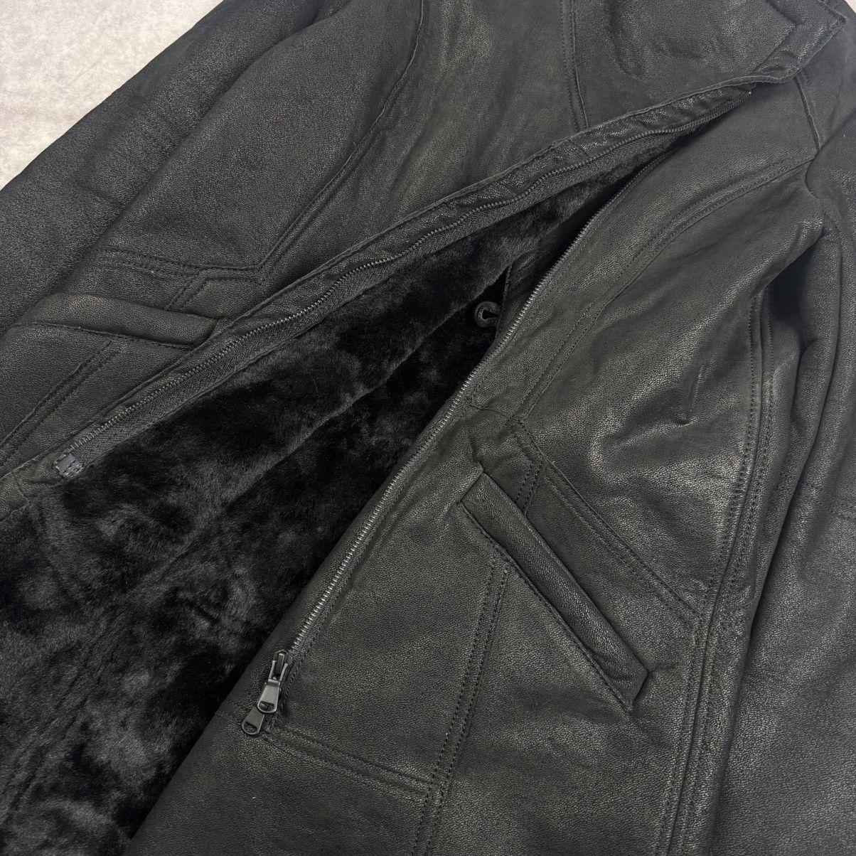 Danier Rick Owens Style Asymmetric Danier Leather Jacket Size US XS / EU 42 / 0 - 3 Thumbnail
