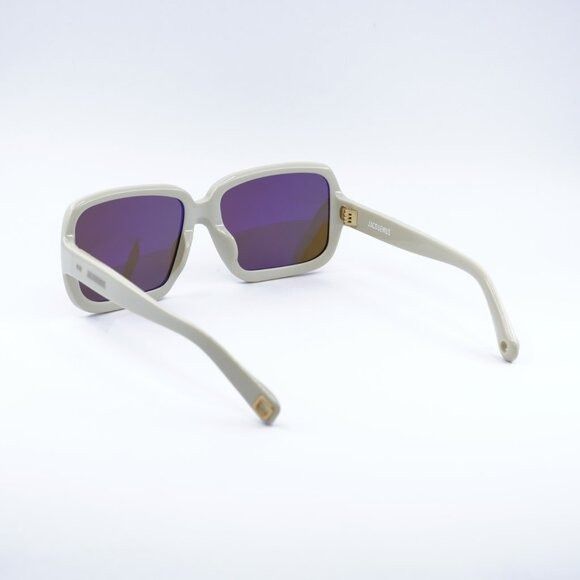 Jacquemus Jacquemus CABANA JAC/86 C2 Sunglasses Sand Square Frame Size ONE SIZE - 4 Thumbnail