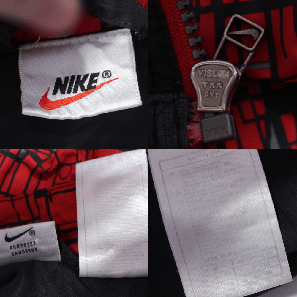 Nike 90S Swoosh Logo Pattern Jacket Size US M / EU 48-50 / 2 - 9 Thumbnail