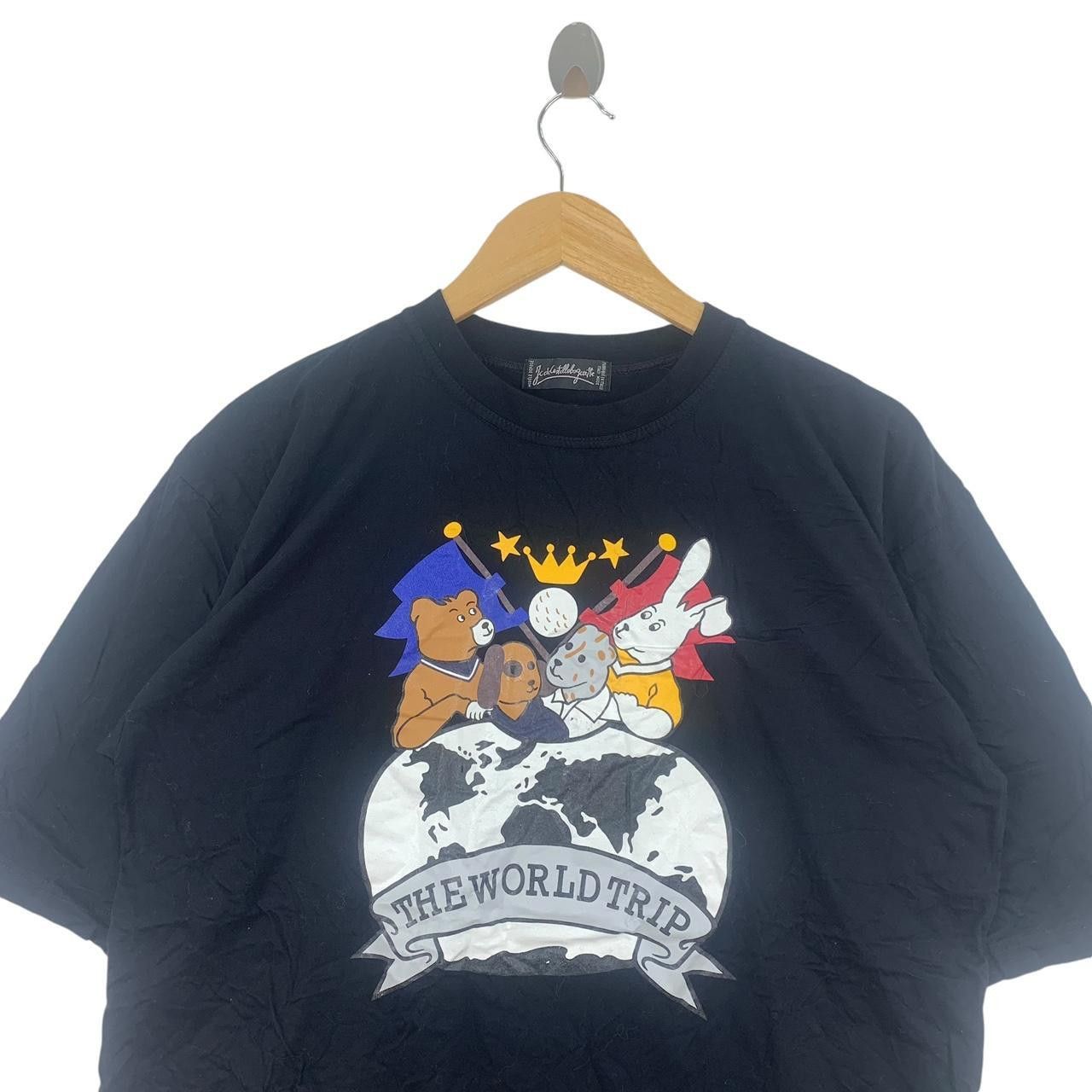 Jean Charles De Castelbajac Vintage JEAN CASTELBAJAC ITALY World Trip Tee Shirt Top Size M / US 6-8 / IT 42-44 - 2 Thumbnail