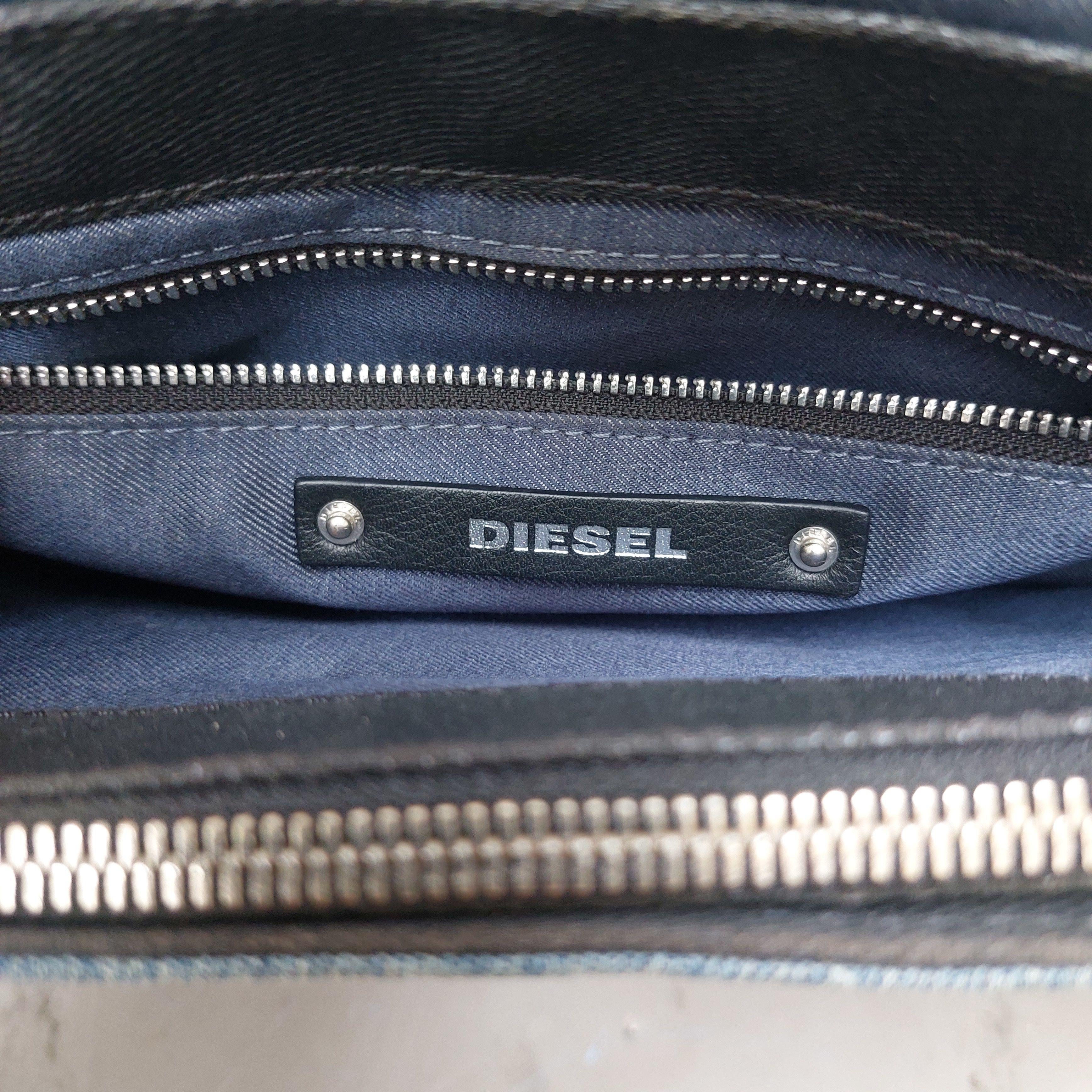Diesel Diesel Le Misha Denim mix Leather Size ONE SIZE - 8 Thumbnail