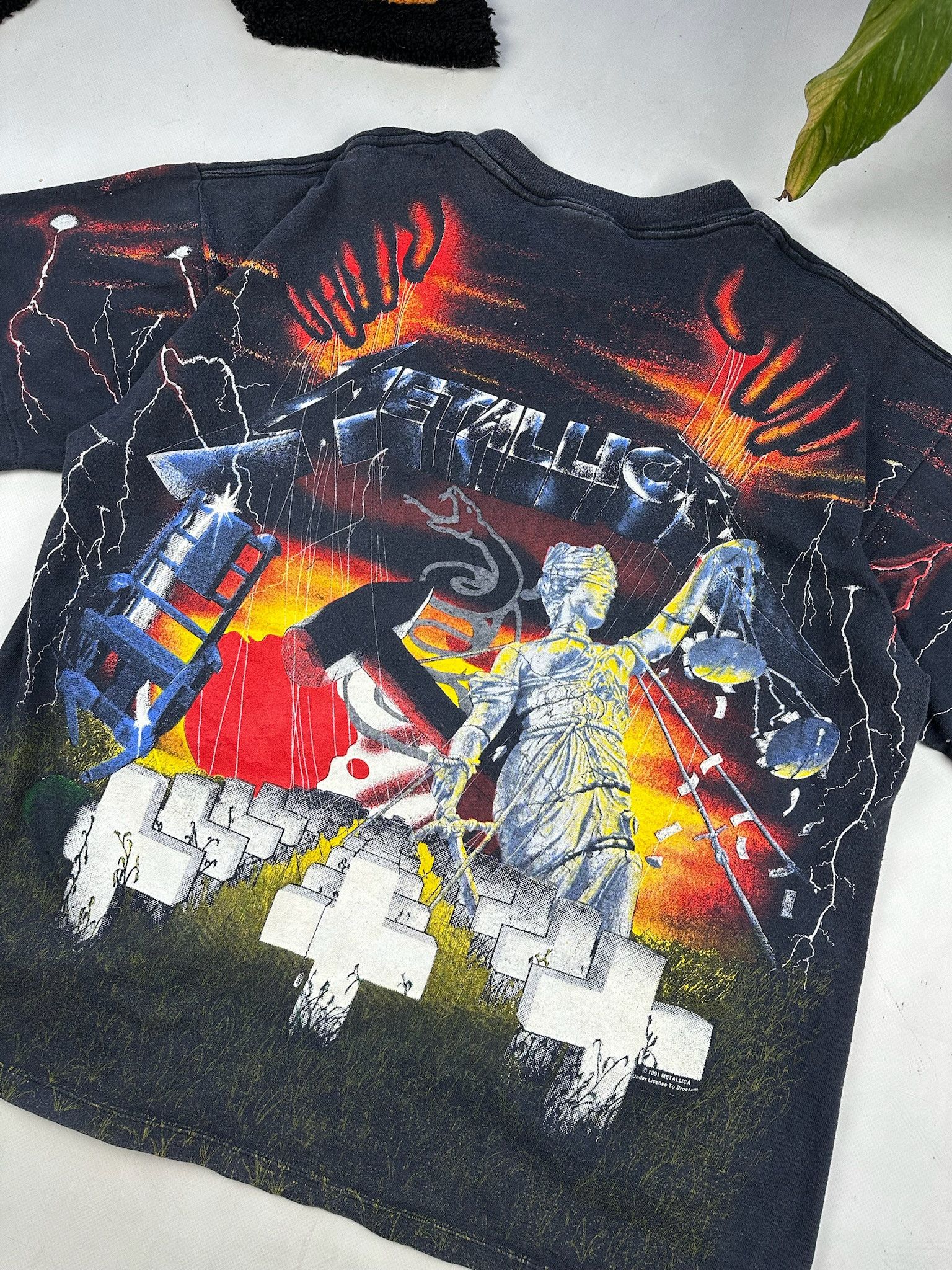 Band Tees × Metallica Vintage Metallica tShirt AOP tee all over print Size US L / EU 52-54 / 3 - 9 Thumbnail