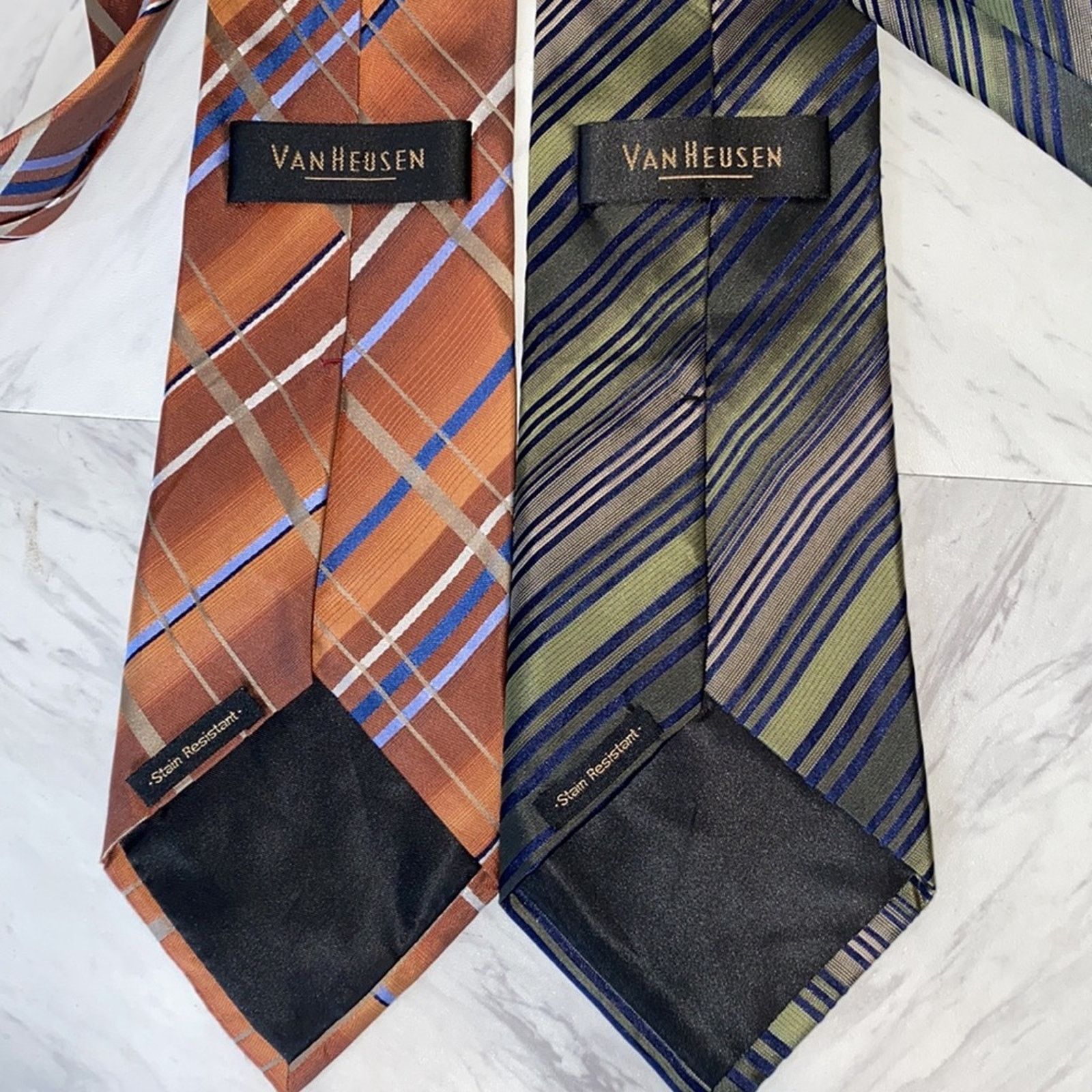 Van Heusen Van Heusen Set of 2 Silk Men's Ties Size ONE SIZE - 5 Thumbnail