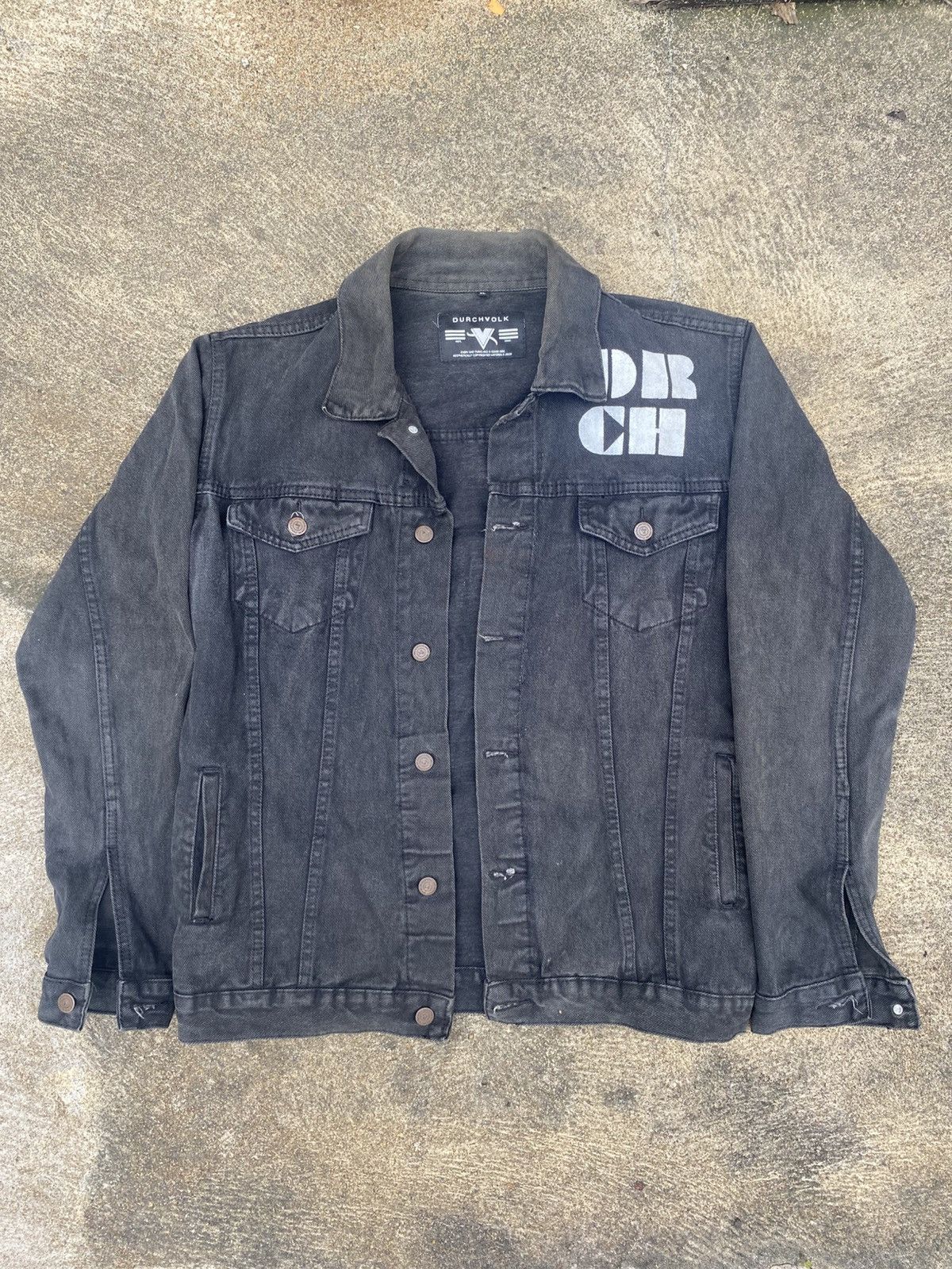 If Six Was Nine DURCHVOLK Unisex Denim Jacket with Painting Size US XL / EU 56 / 4 - 1 Thumbnail