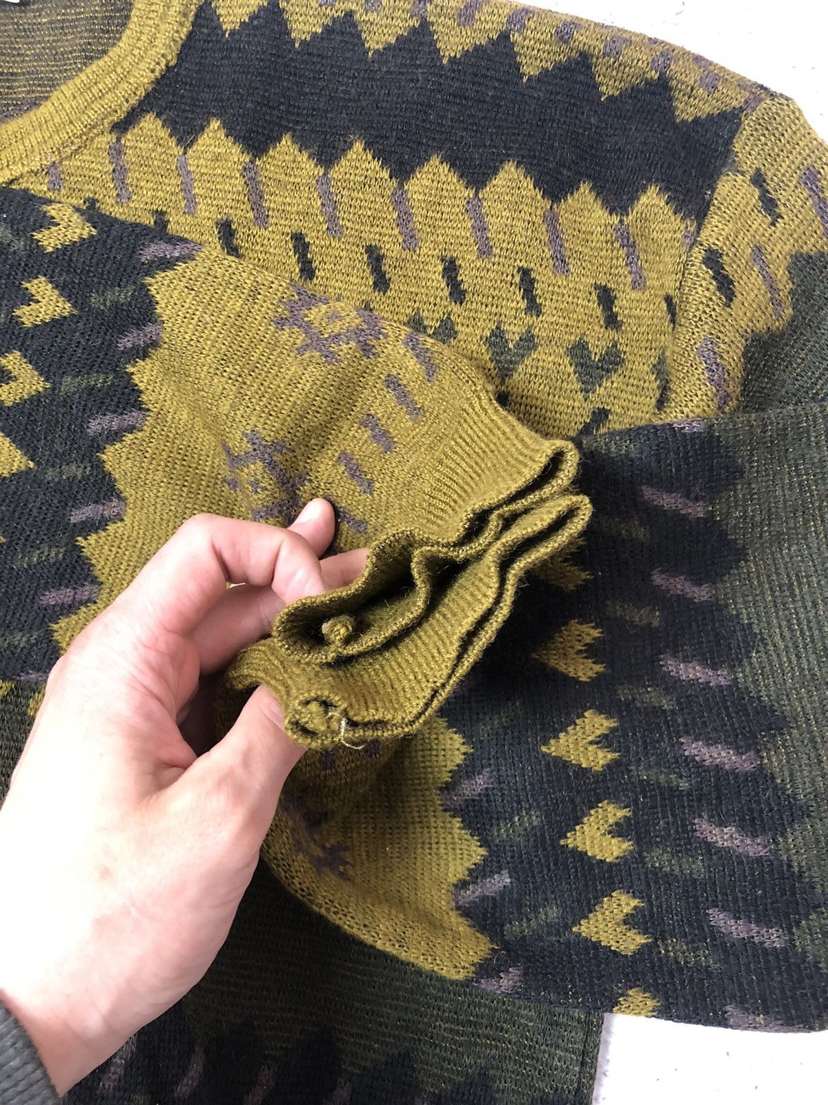 Japanese Brand × Vintage Vintage sweater vintage made in USA casual men’s size M Size US M / EU 48-50 / 2 - 2 Thumbnail