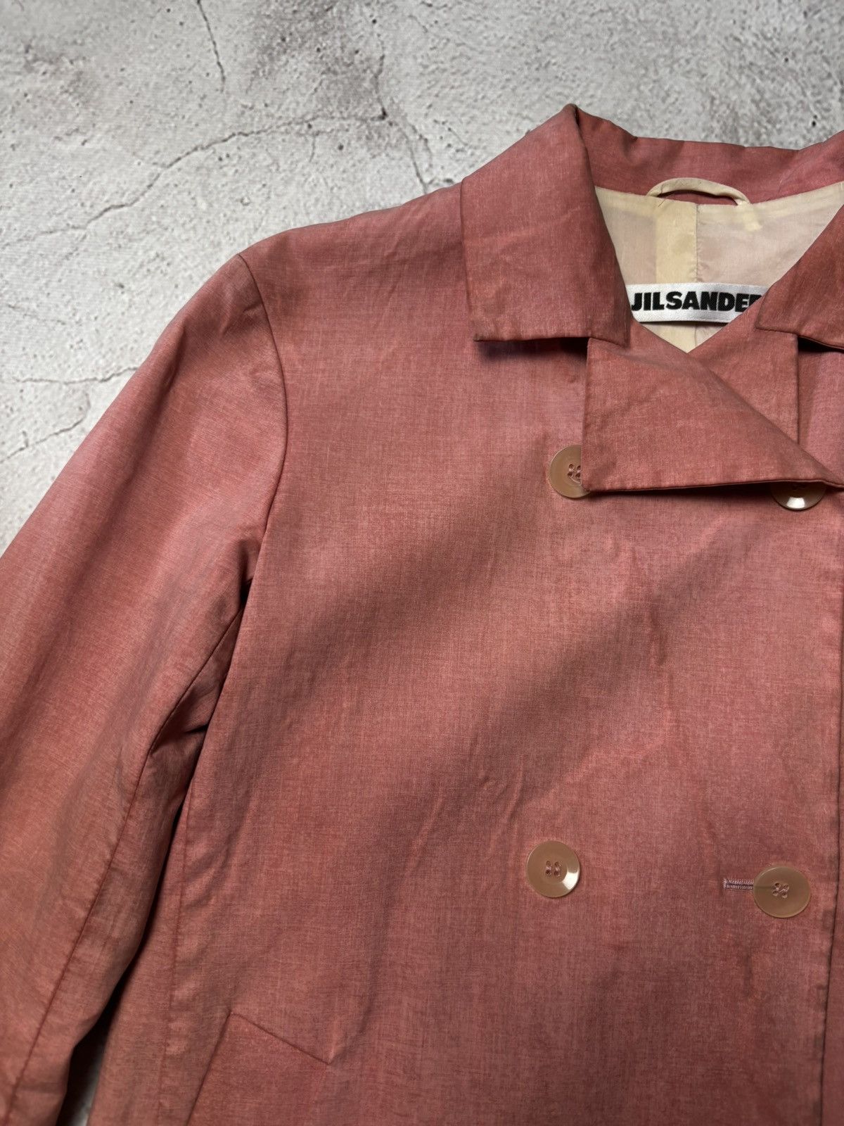 Jil Sander Jil Sander pink Lightweight Jacket coat size 34 Size XXS / US 00 / IT 34 - 4 Thumbnail