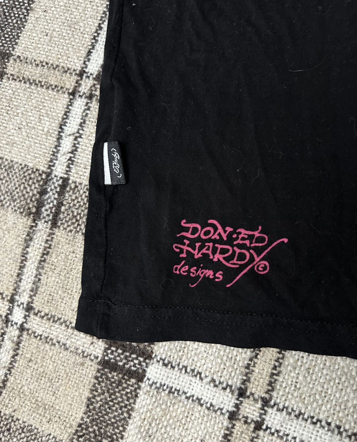 Ed Hardy Beautiful Ed Hardy Rhinestones T-shirt Unisex Mens M-L/WmsXL Size US L / EU 52-54 / 3 - 5 Thumbnail