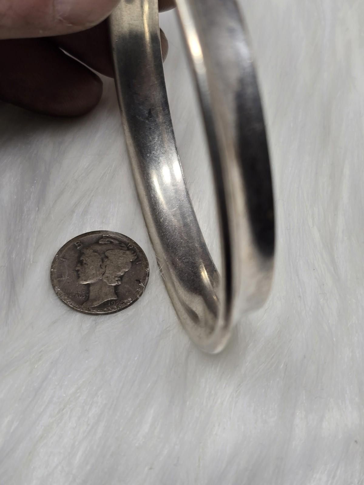 Georg Jensen Georg Jensen 142 A Nanna Ditzel 925 Sterling Silver Bangle Size ONE SIZE - 9 Thumbnail