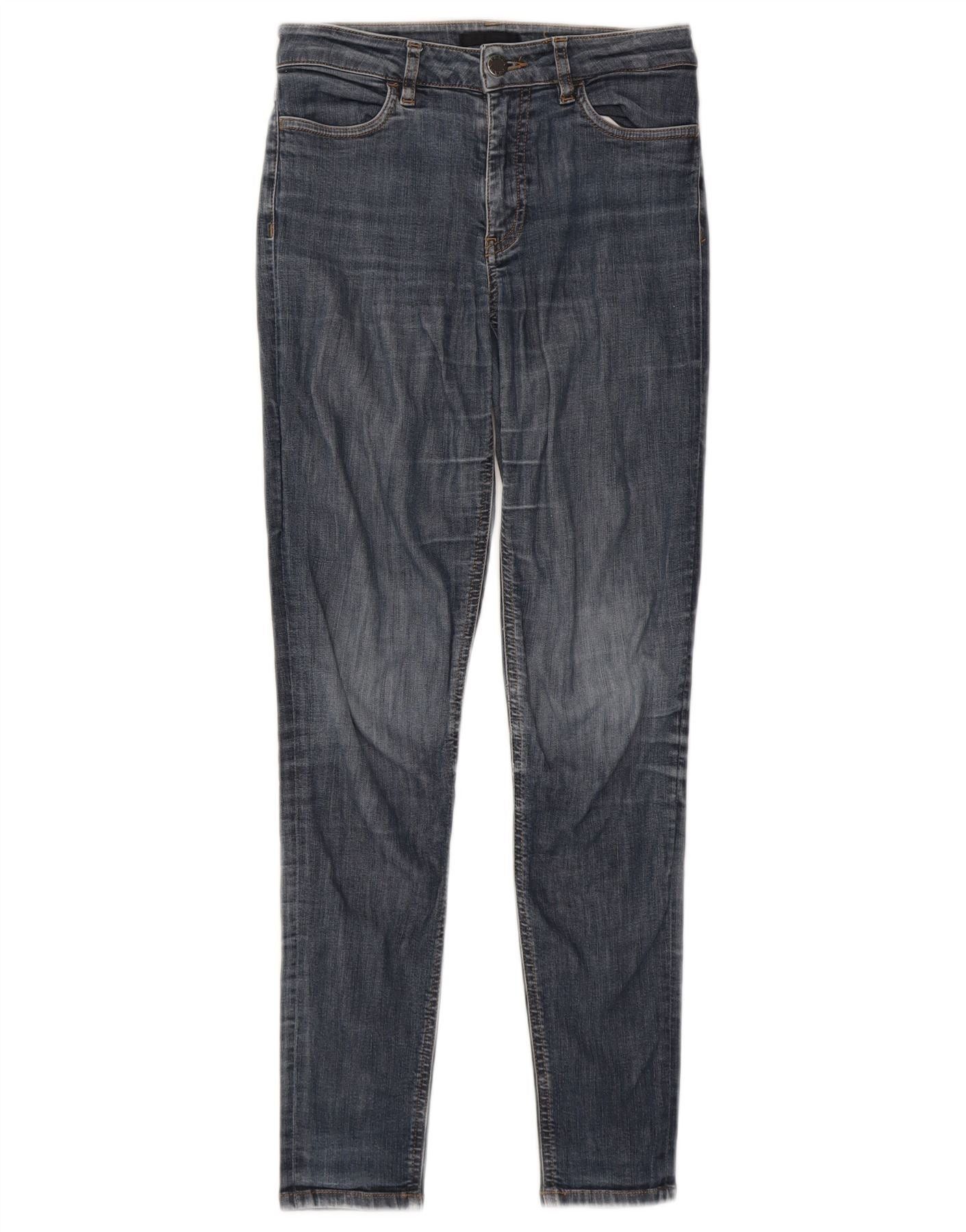 Prada Womens Skinny Jeans W25 L28 Blue Cotton Size 42" / US 20 - 1 Thumbnail
