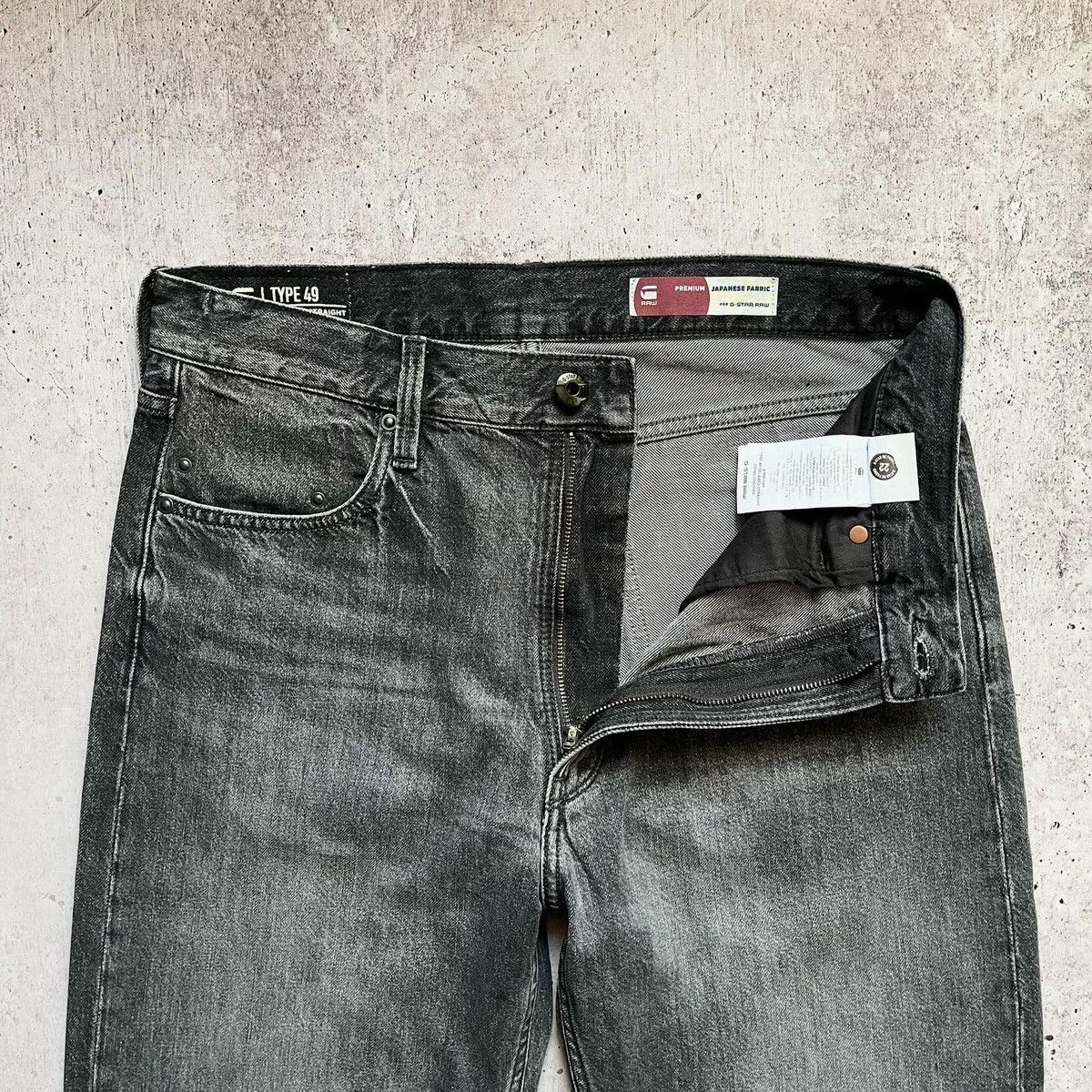 G-Star Gstar Raw Type 49 Relaxed Straight premium Japanese fabric Size US 34 / EU 50 - 8 Thumbnail