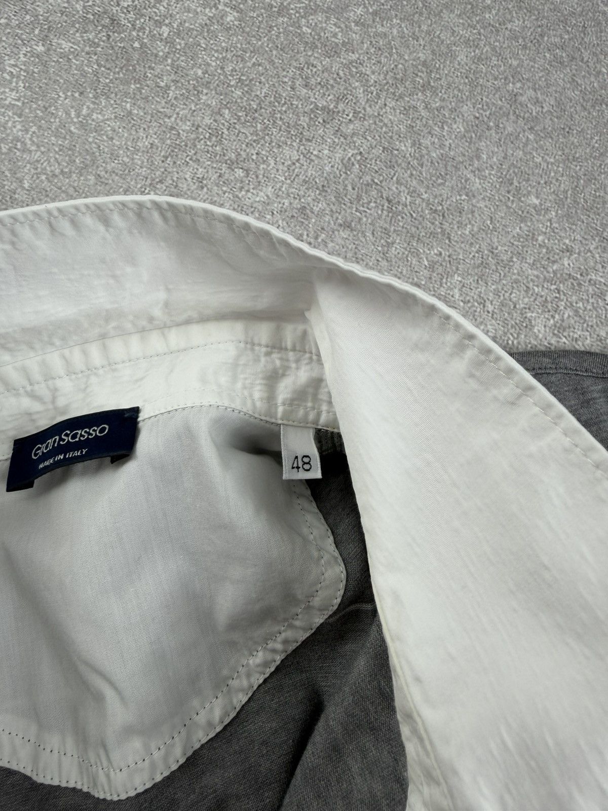 Gran Sasso Gran Sasso Cotton Polo Shirt Men’s Size 48 Size US M / EU 48-50 / 2 - 9 Thumbnail