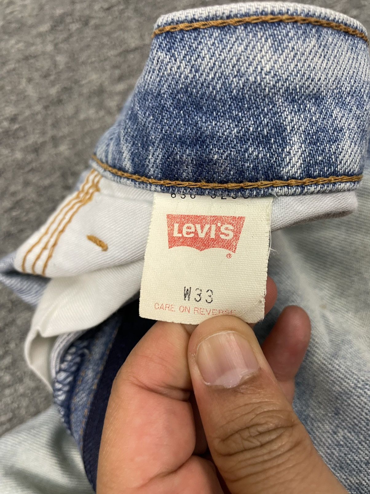 Levi's Vintage 90s Levis 636 Silver Tab Light Wash Jeans Size US 33 - 4 Thumbnail